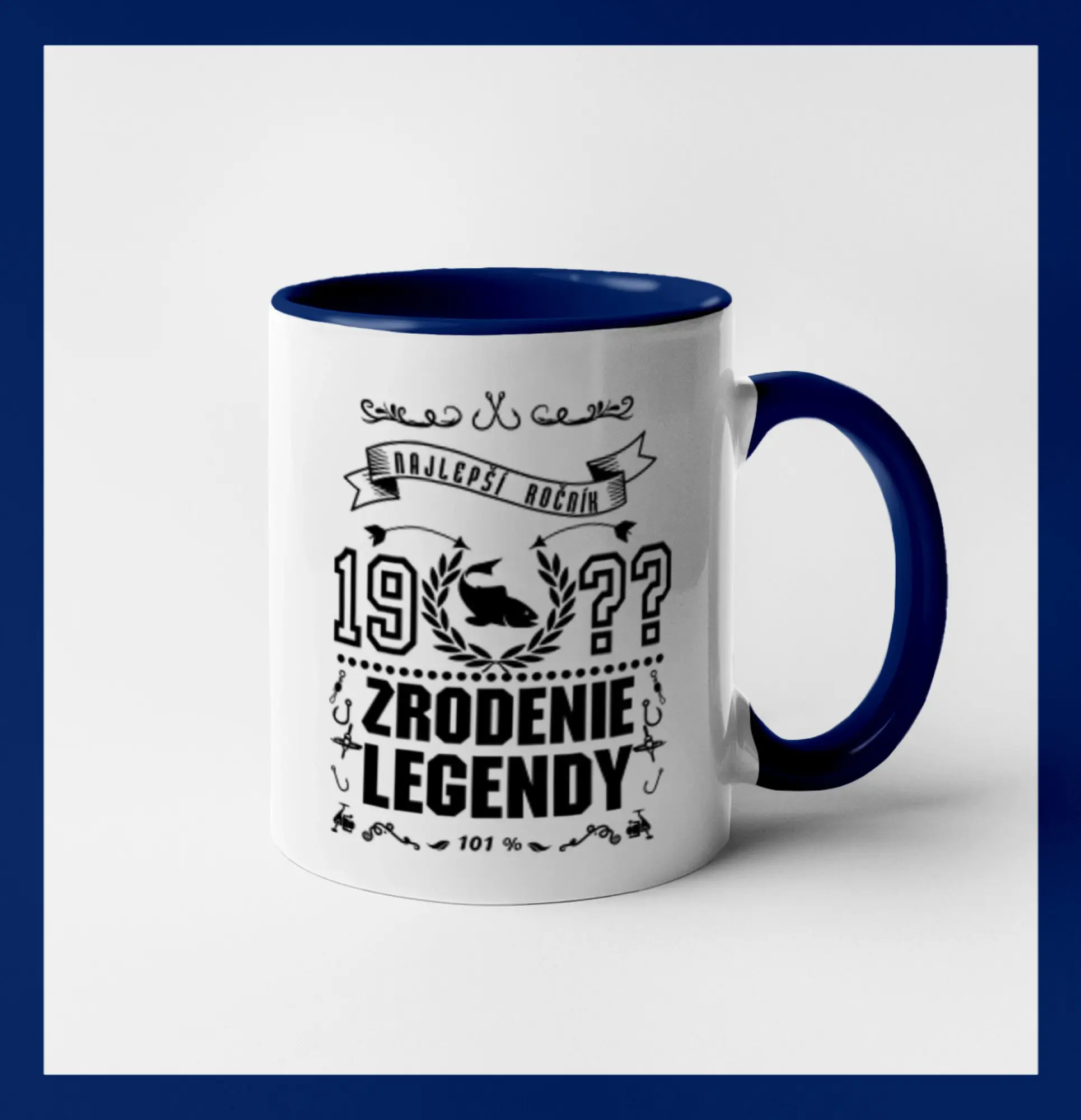 Trička Zrodenie legendy - Zrodenie legendy - pre rybárov - Hrnček 