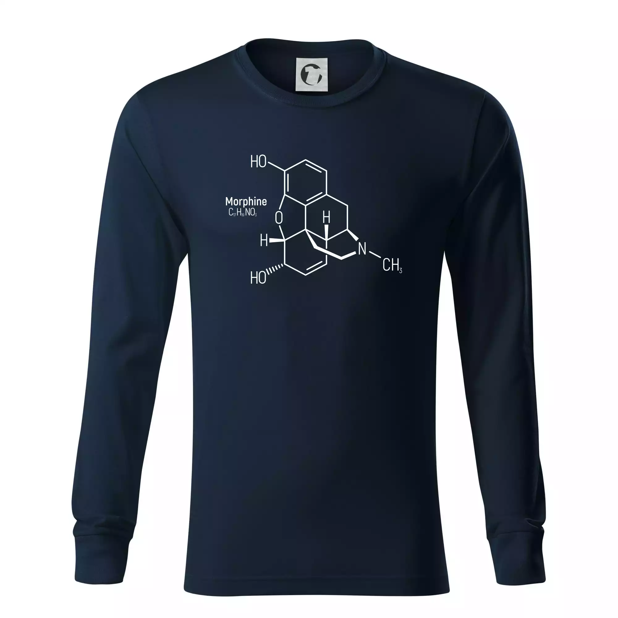 Molekulární struktura Morfin