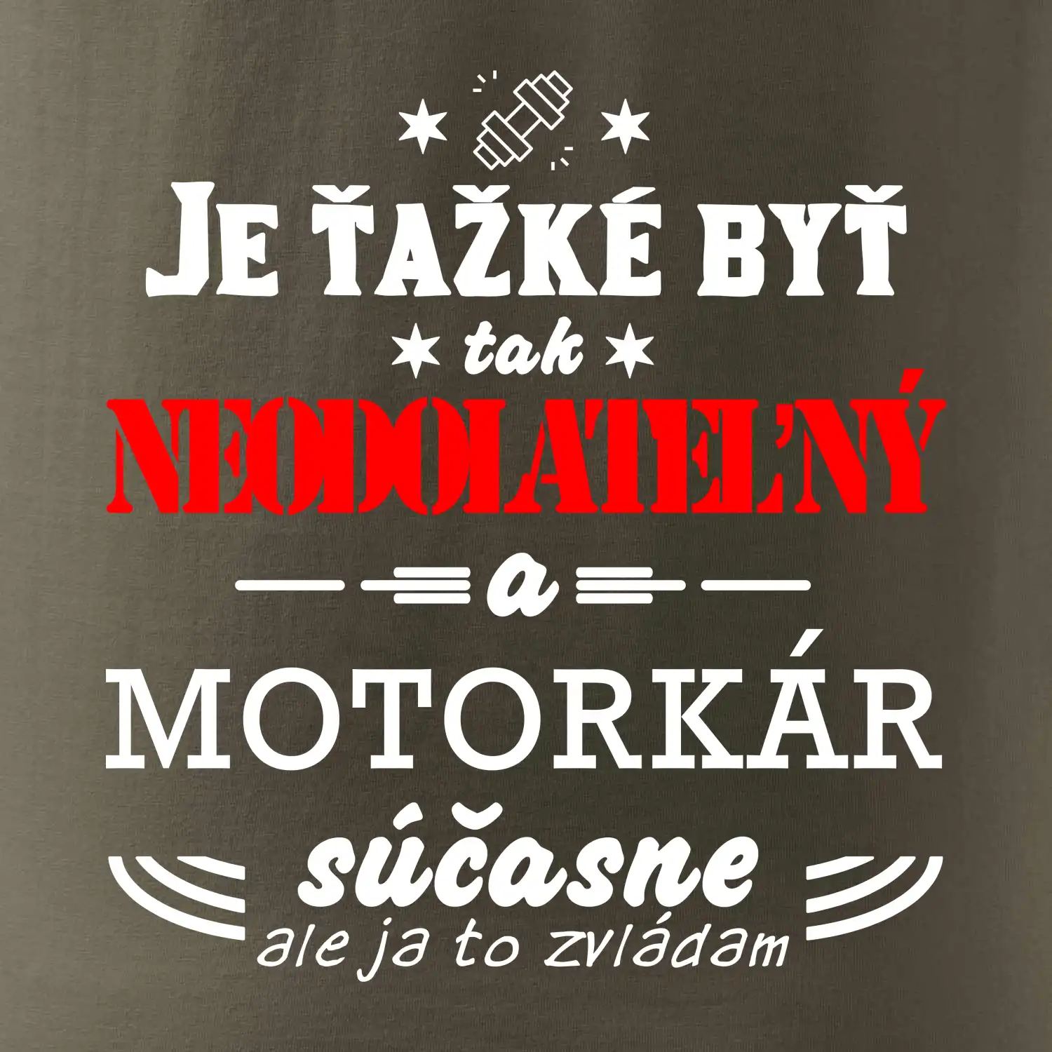 Neodolateľný motorkár