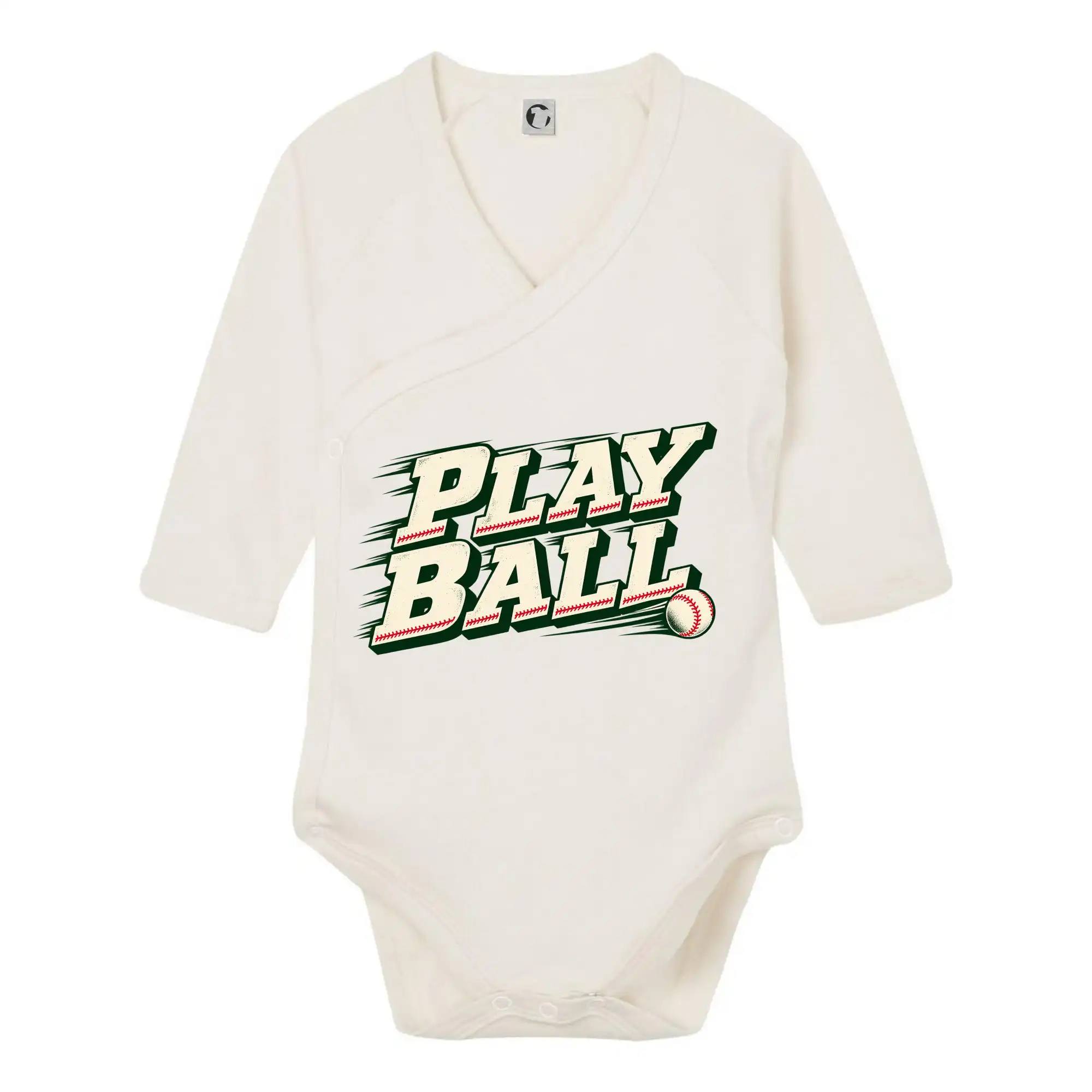 Play ball retro sportovní nápis