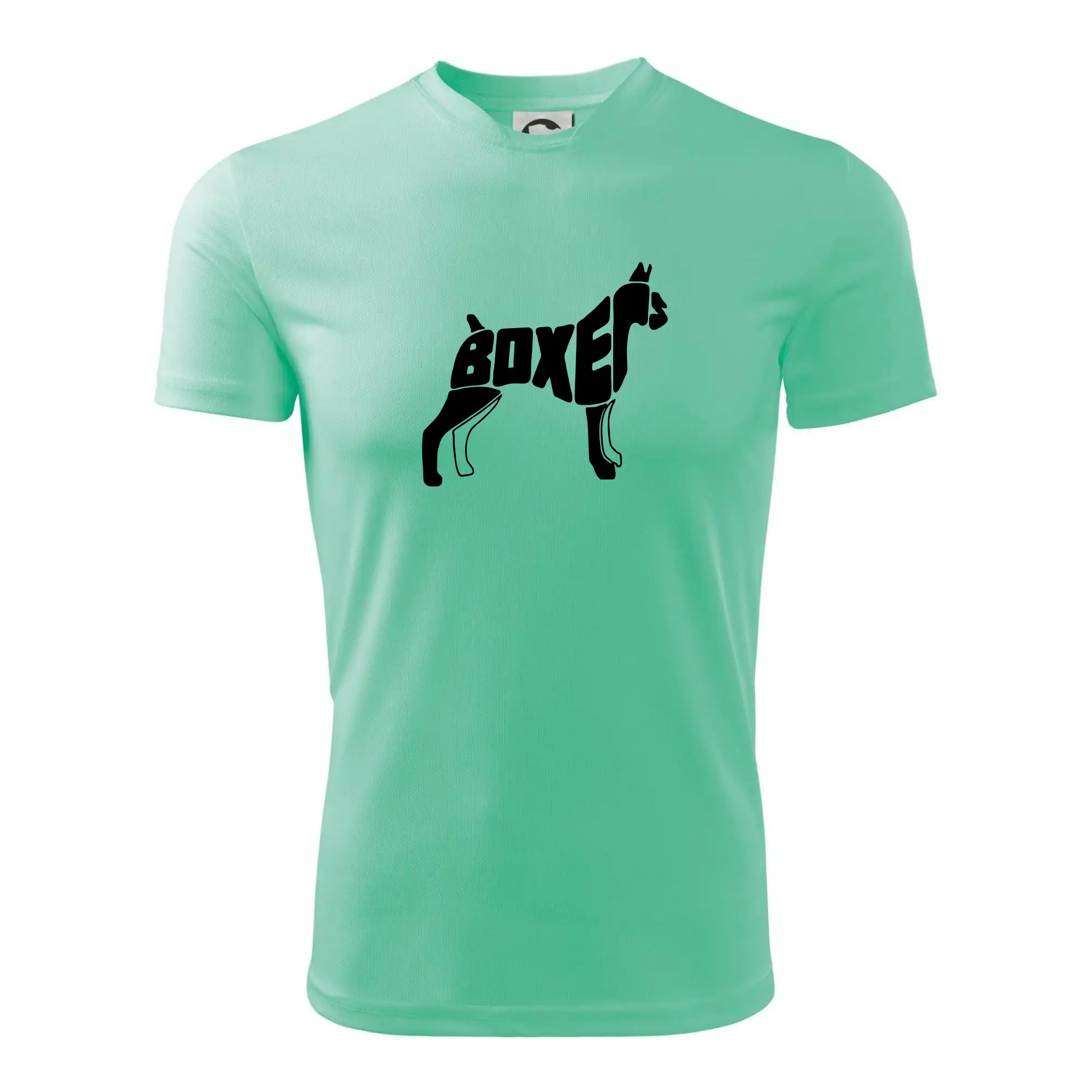 Boxer nápis v těle