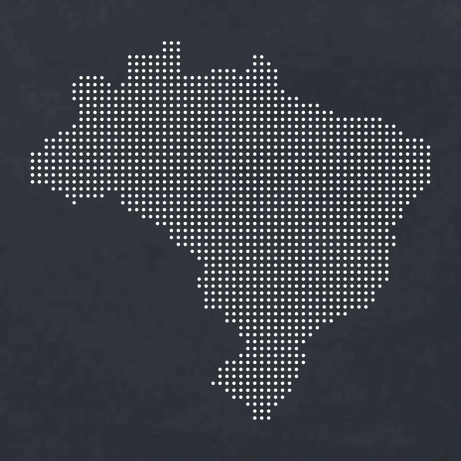 Mapa Brazílie body