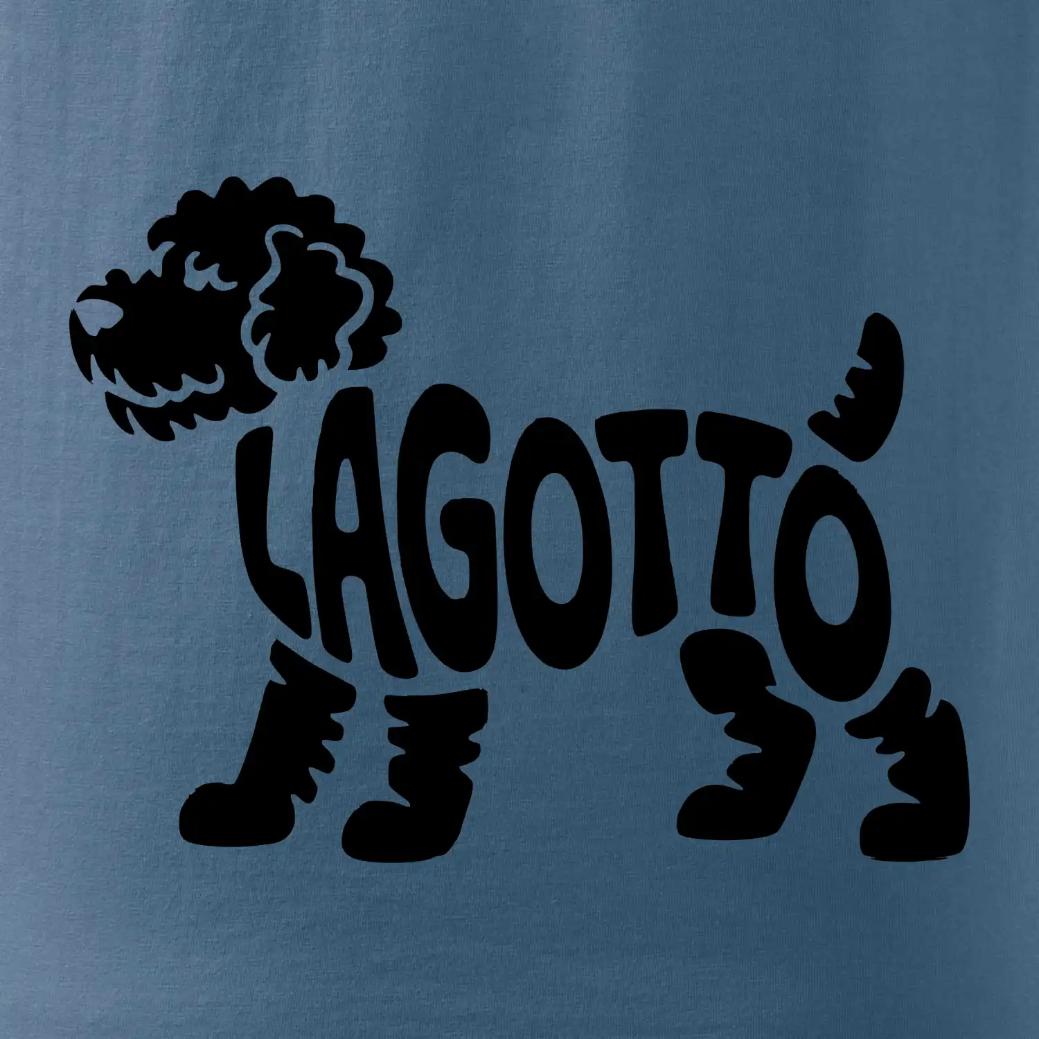 Lagotto nápis v těle