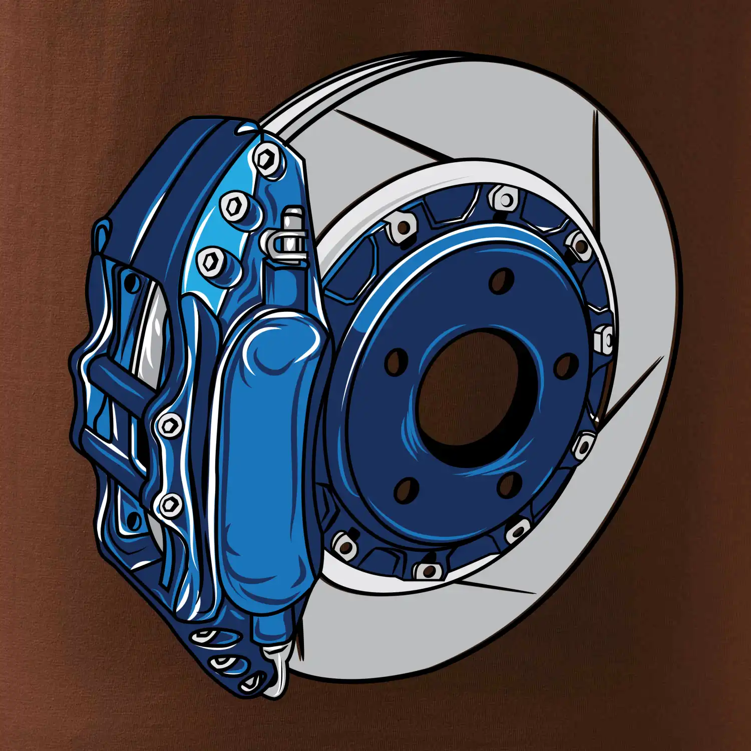 Auto kotoučová brzda