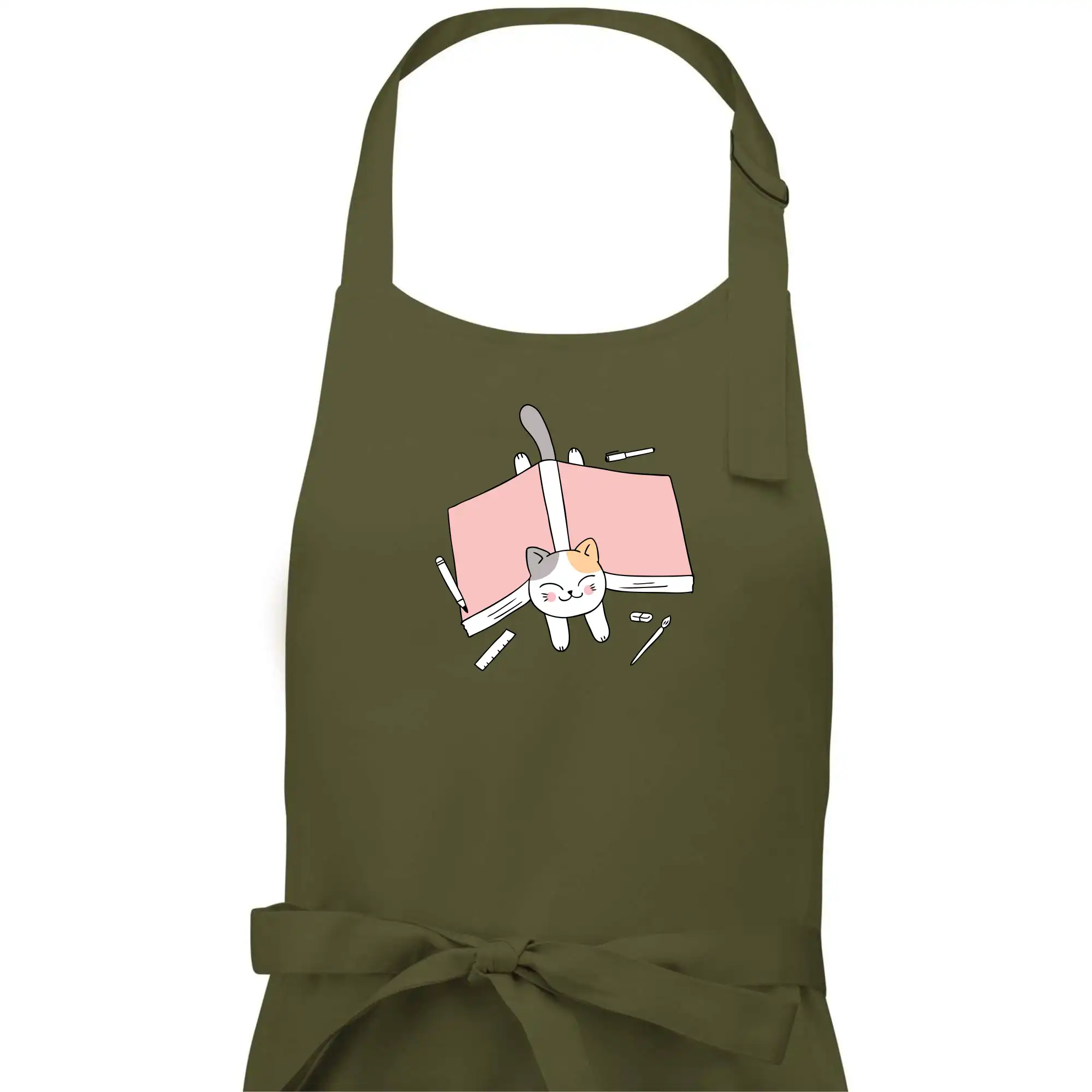 Učení na státnice kočka