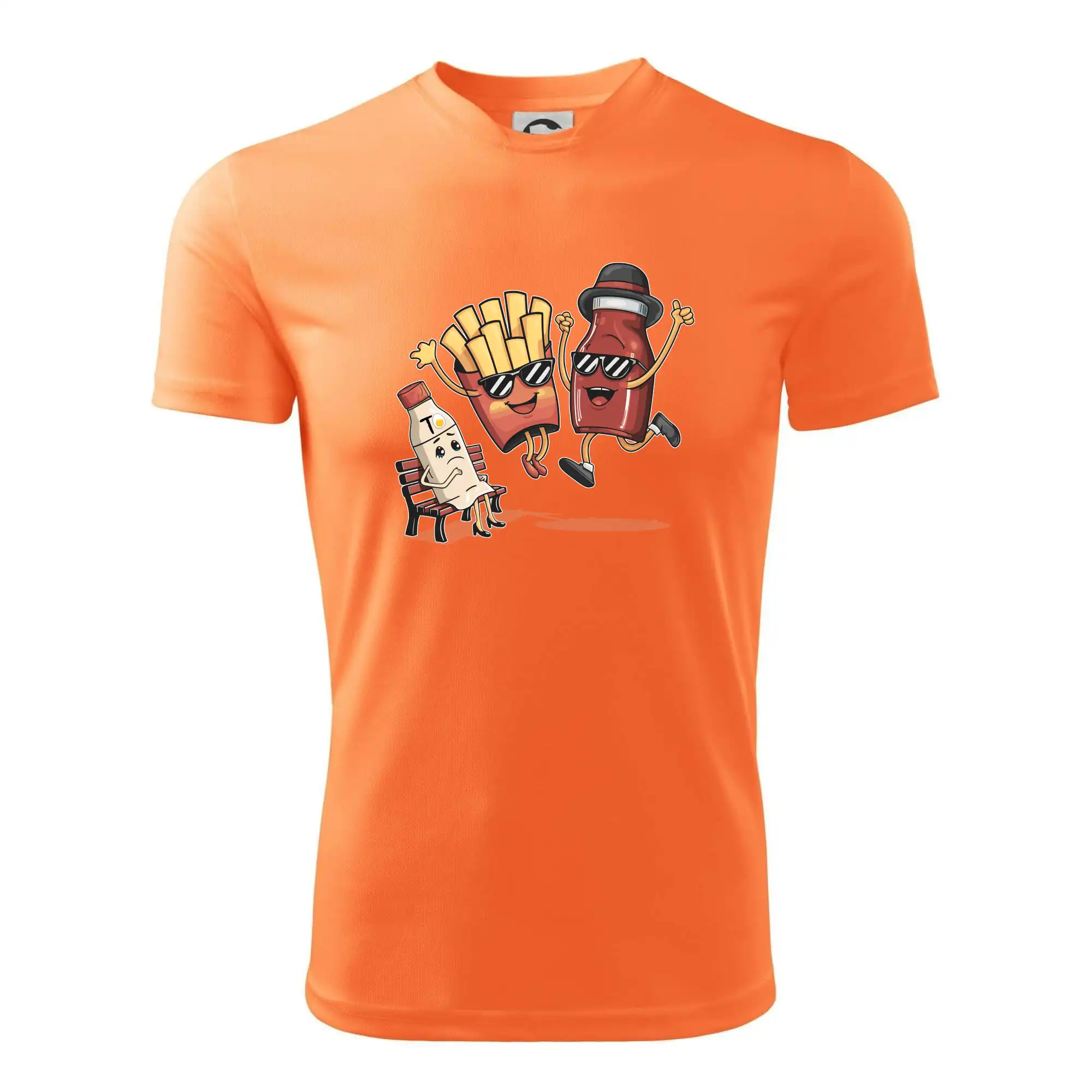 Souboj o hranolky kečup tatarka