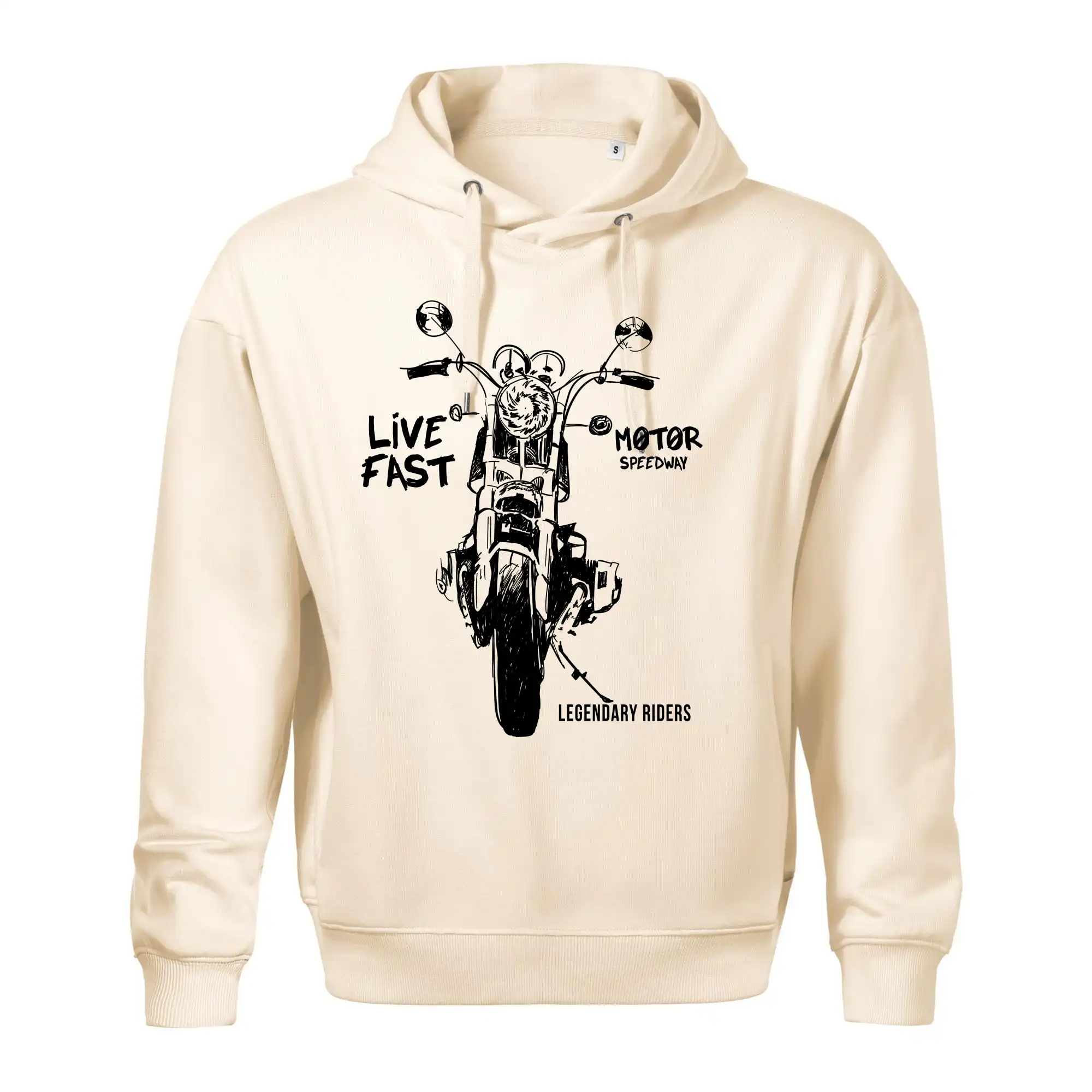 Motorka kresba live fast