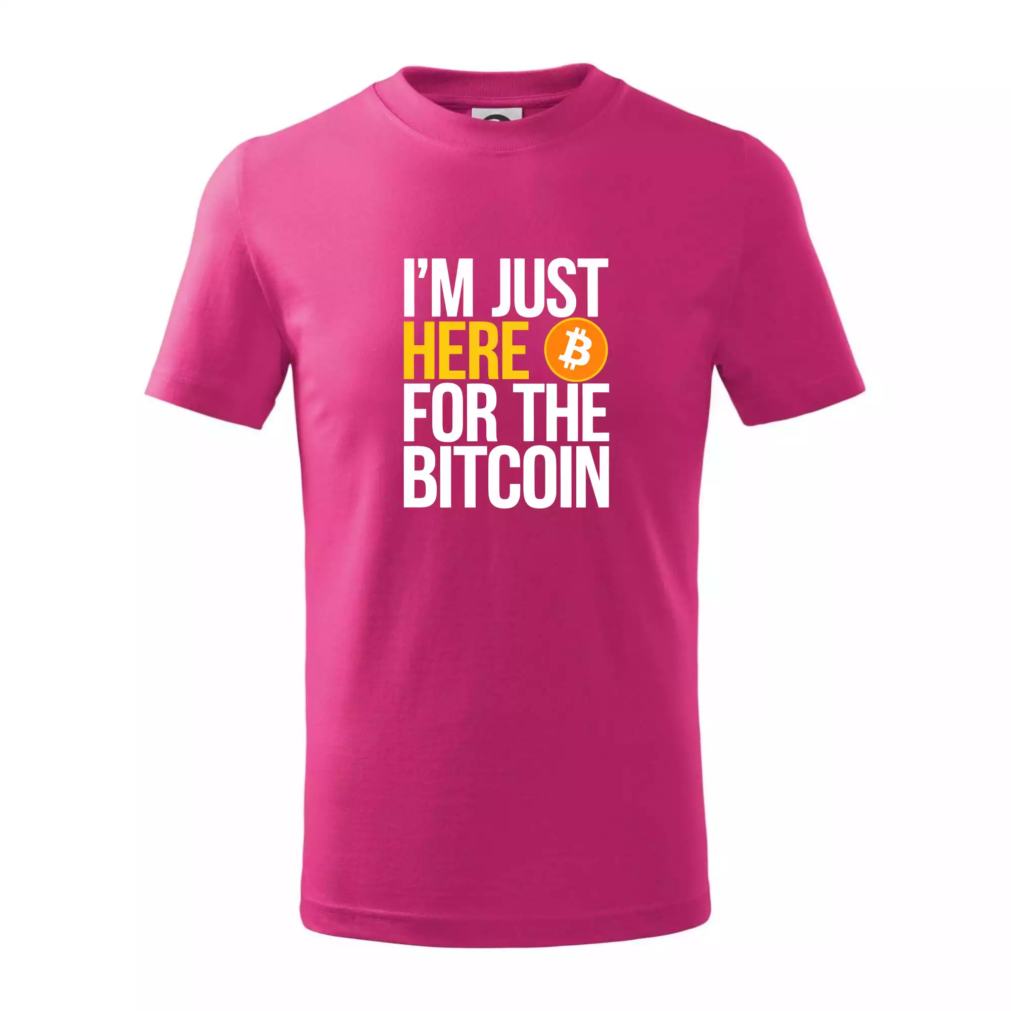 I'm just here for the Bitcoin