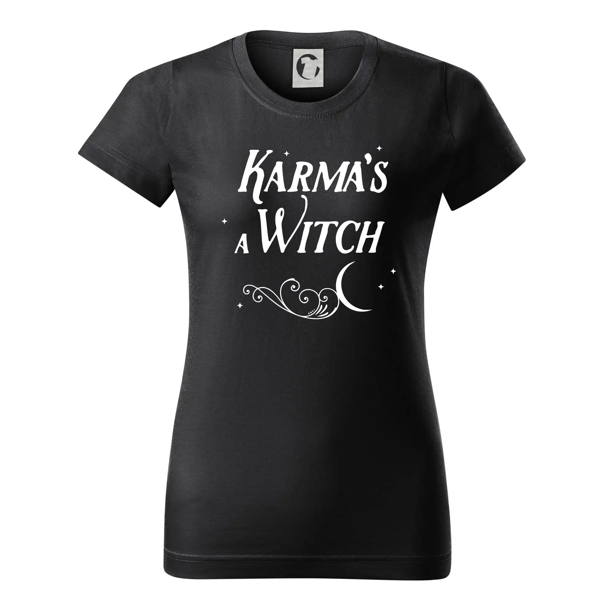 Karma's a Witch - nápis