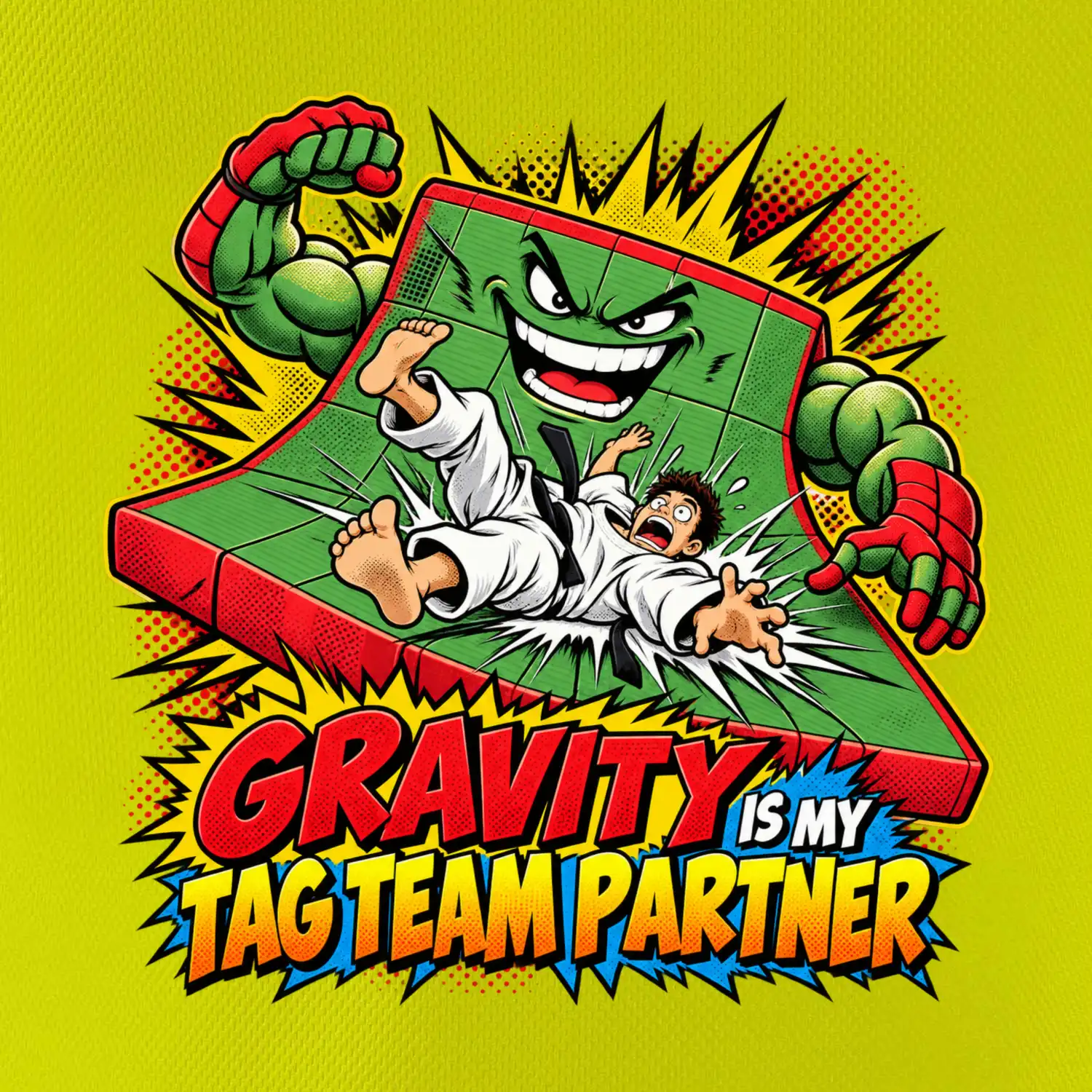 Gravity is my tag team partner