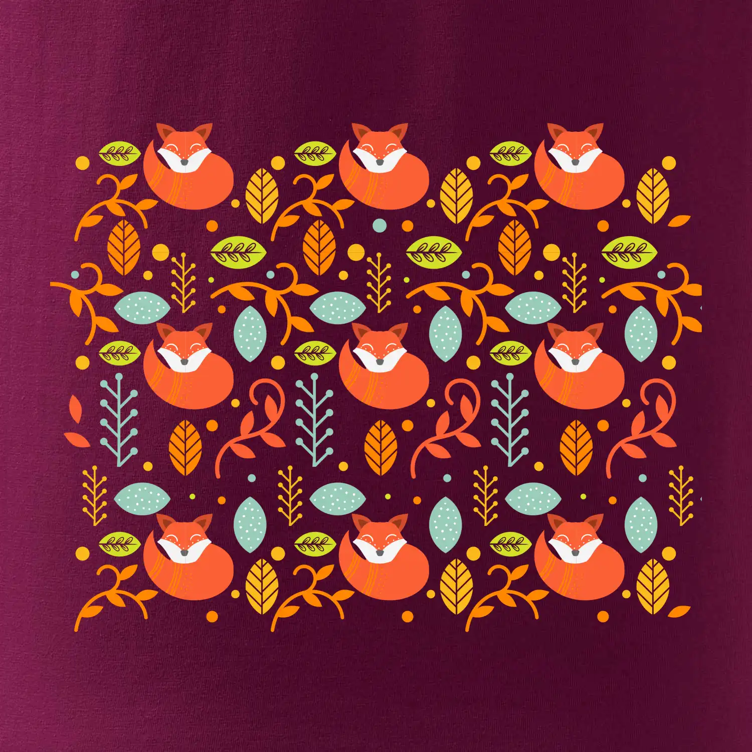 Folklor - devět lišek