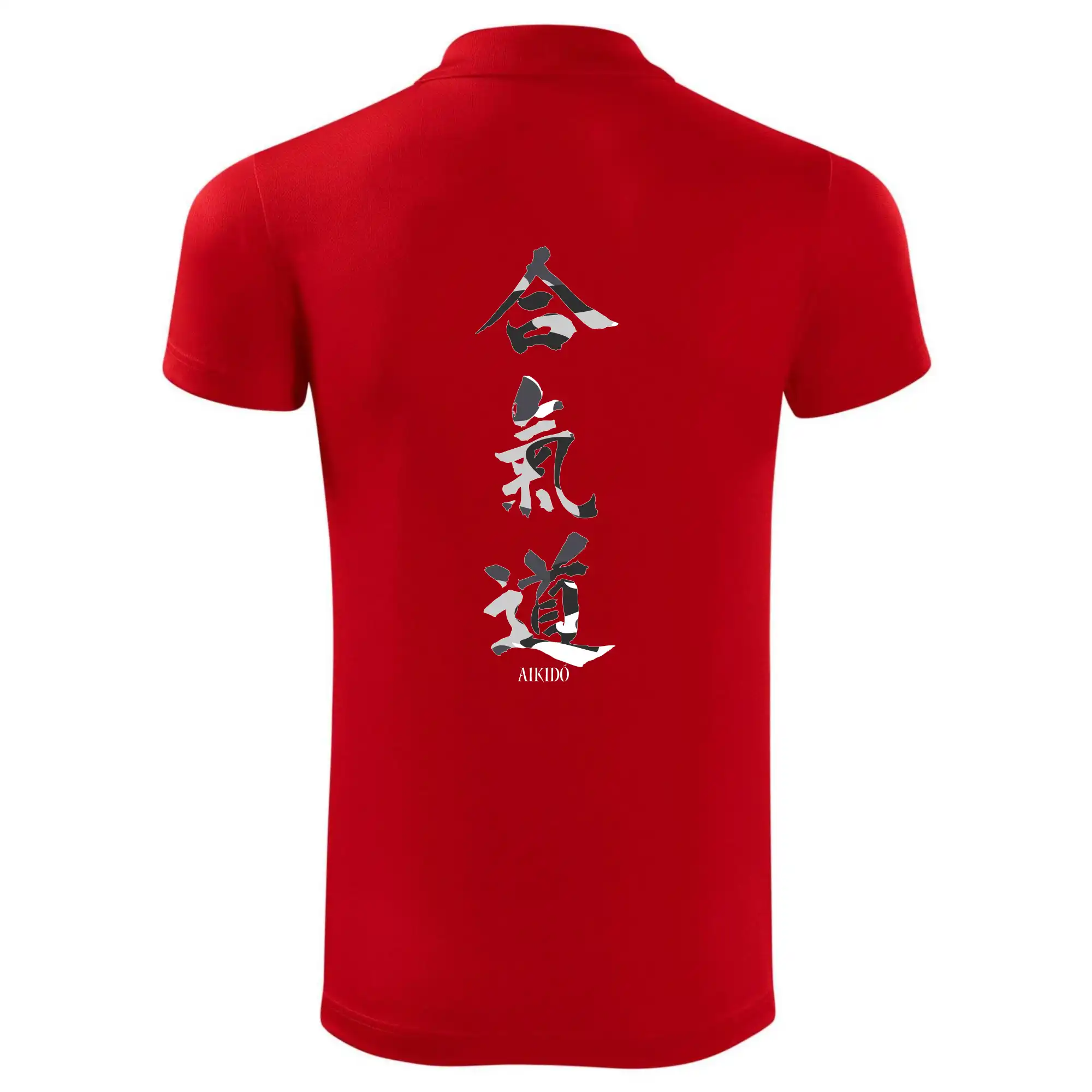 Aikidó maskáčový nápis