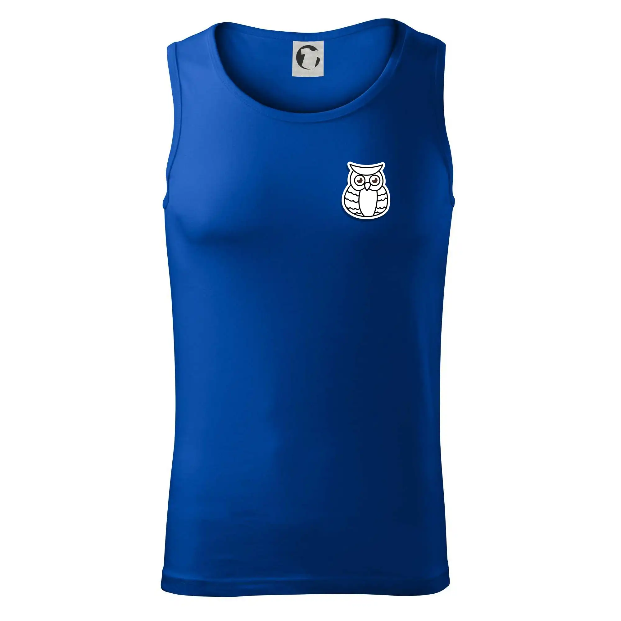 Sova kreslená na prsu