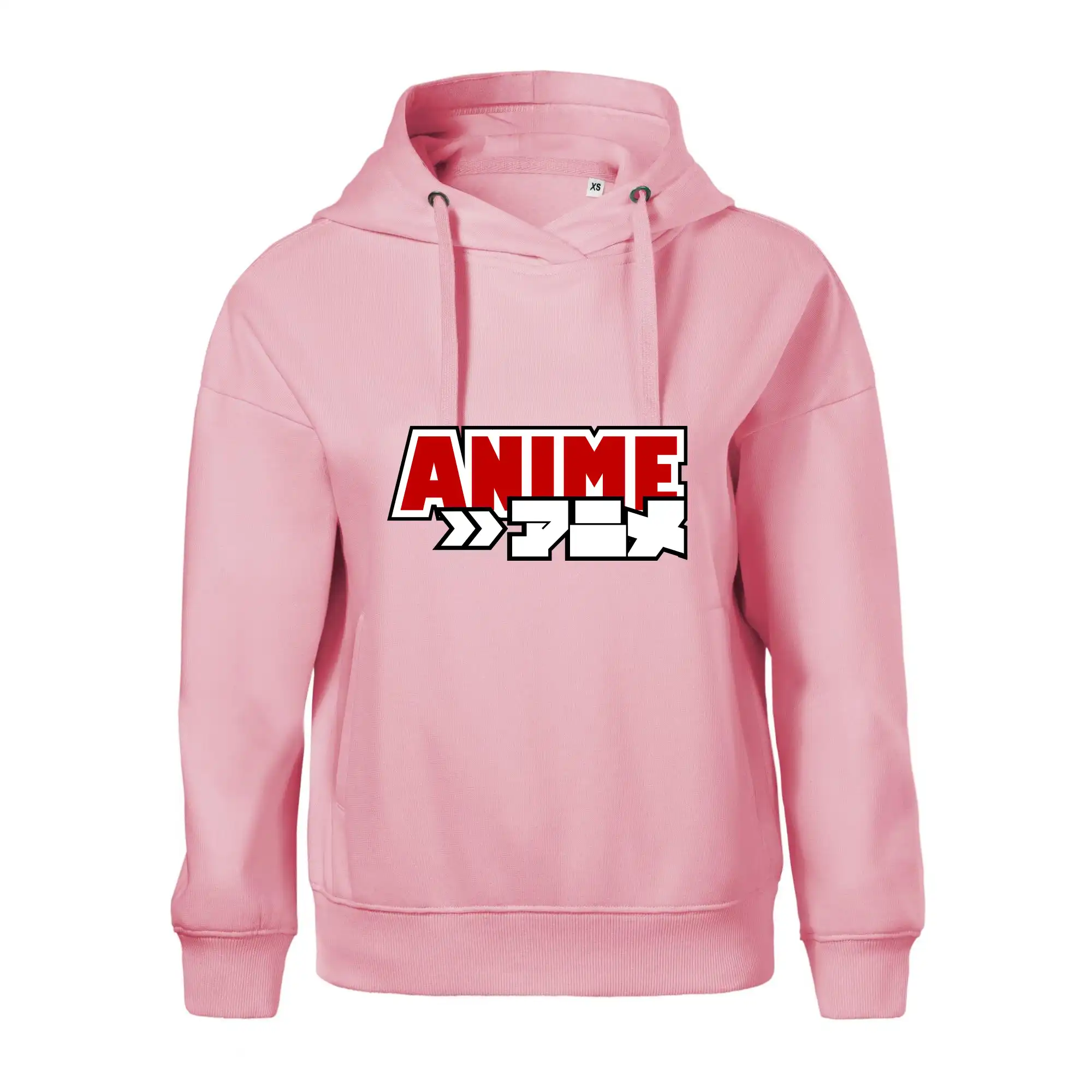 Anime nápis červený