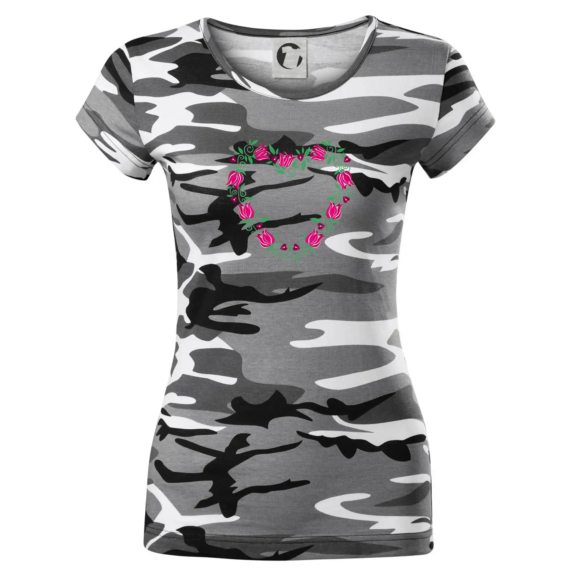 Červené tulipánové srdiečko (Pecka design)