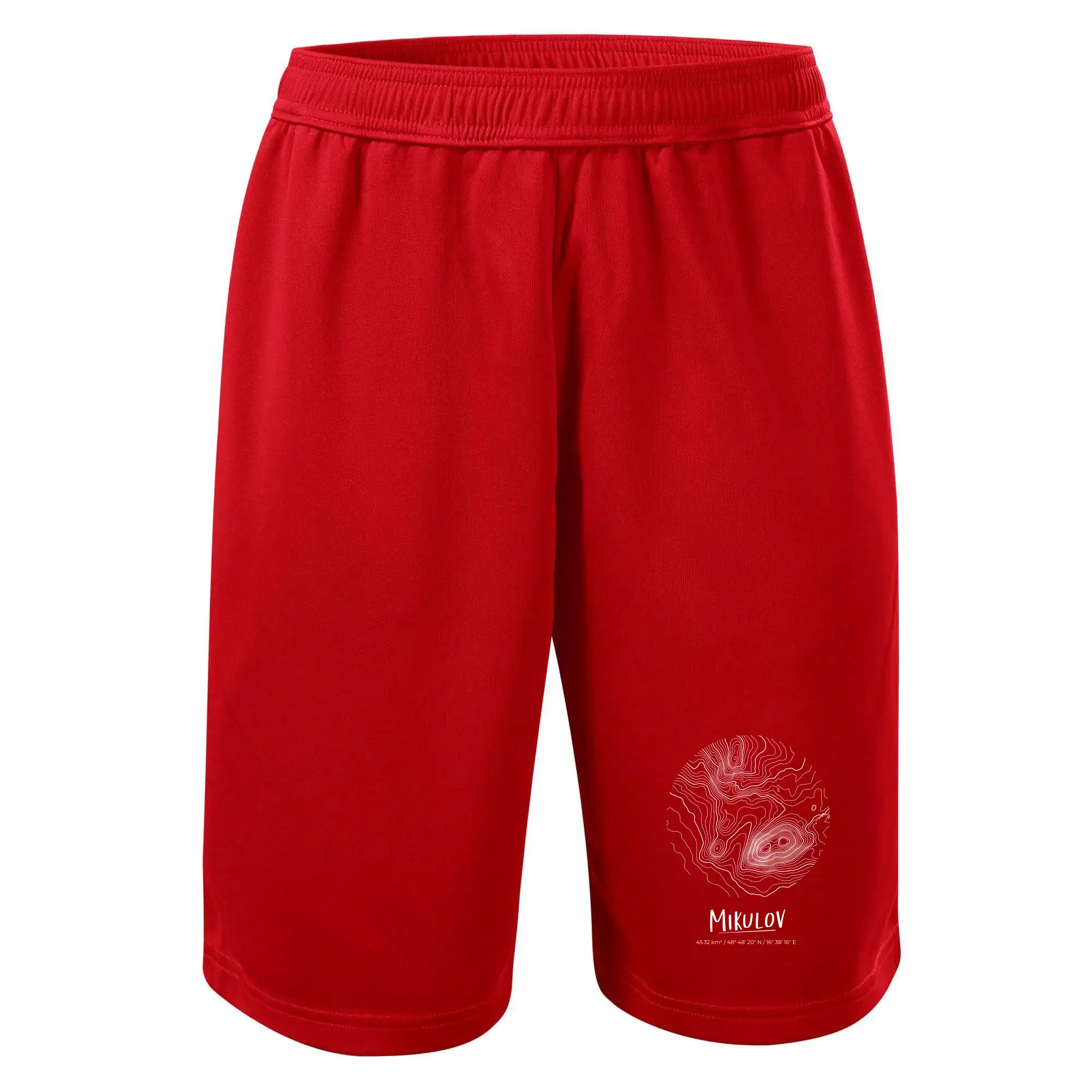 Mikulov - vrstevnice v kruhu