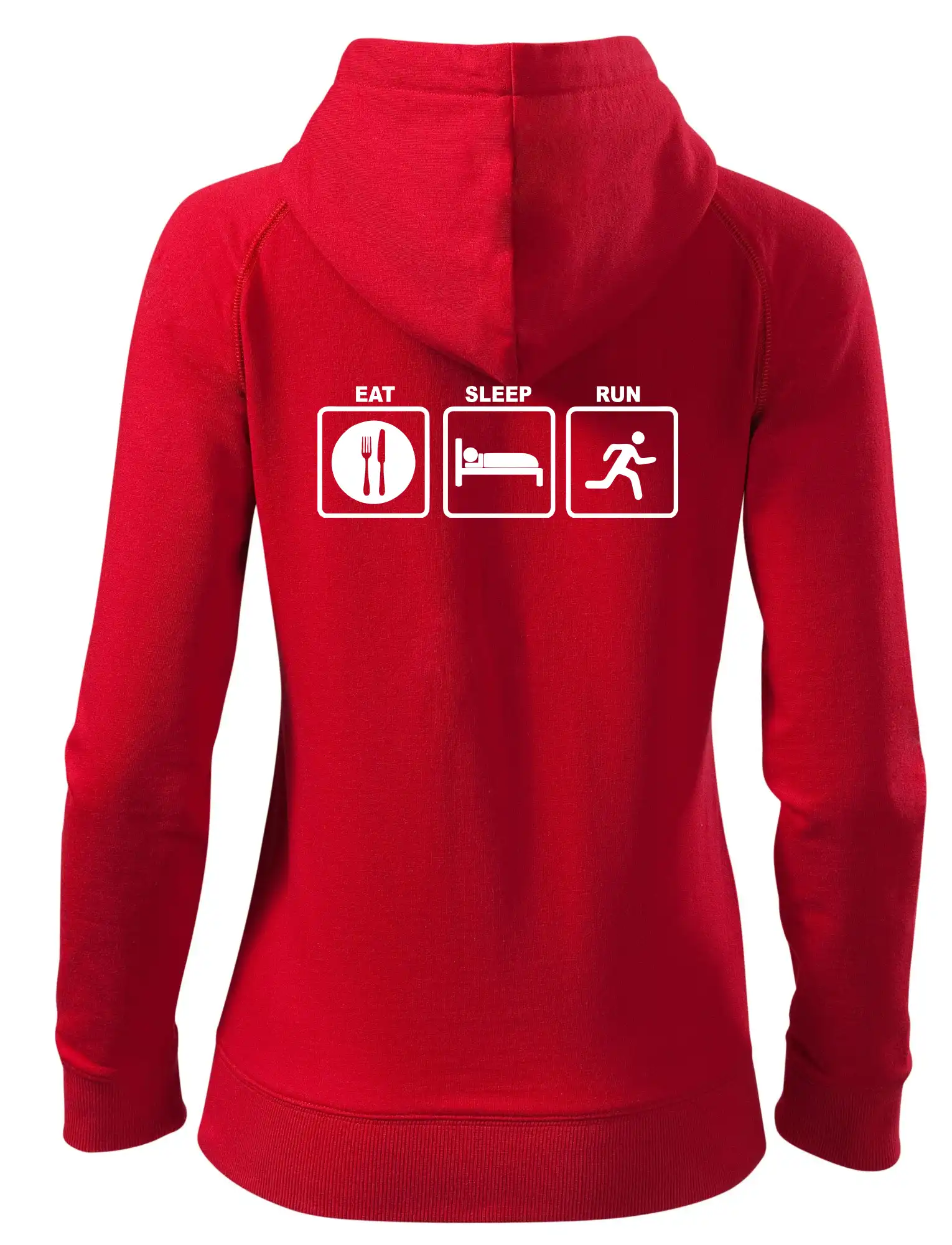 Eat sleep run čtverce