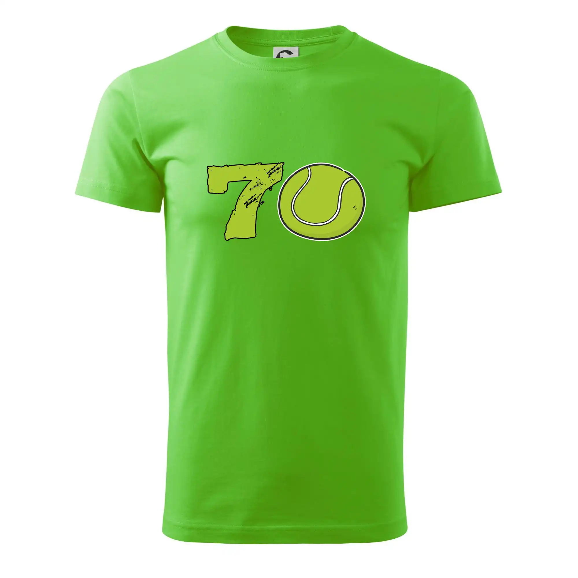 Tričká na tenis - Tenis okrúhle narodeniny 70 - Pánske tričko nižšej gramáže