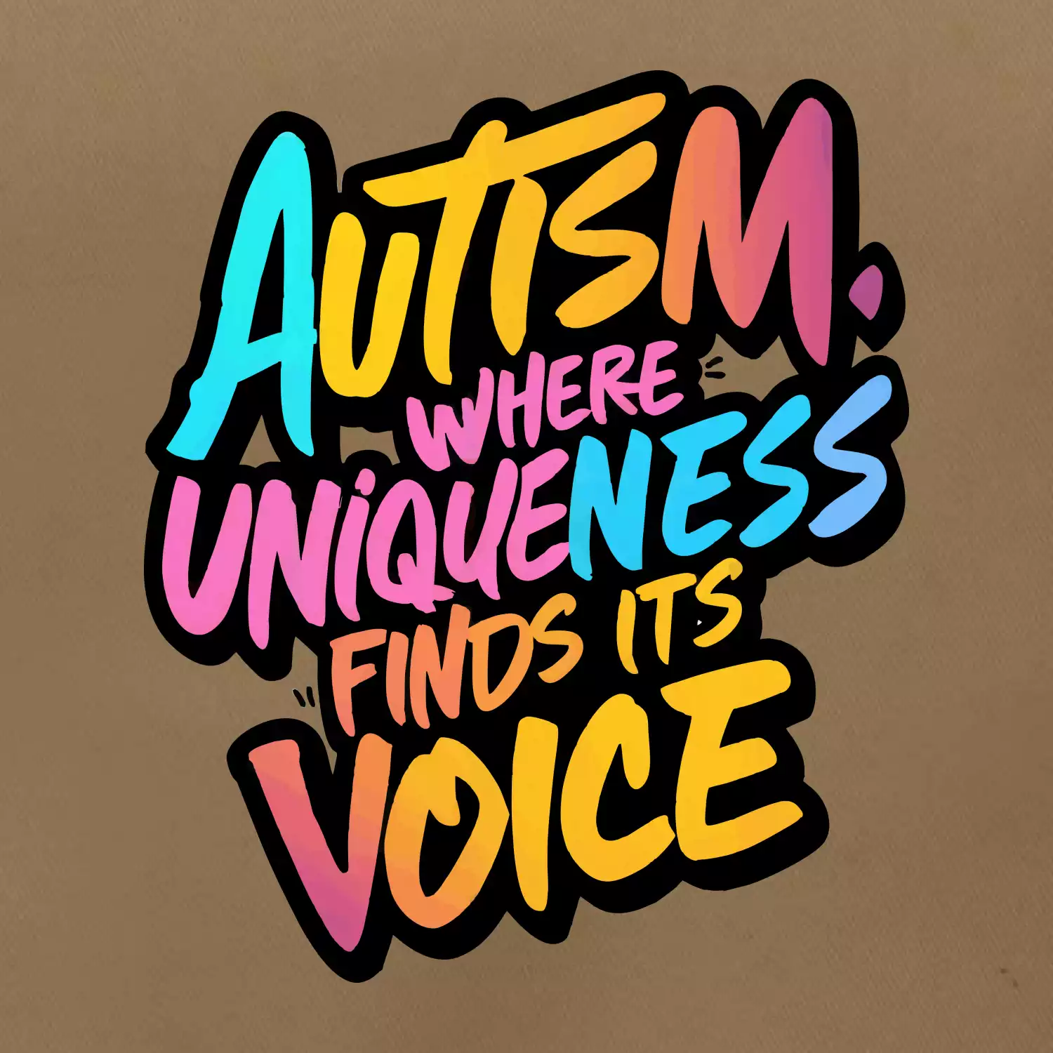 Autism Where Uniqueness Finds Its Voice