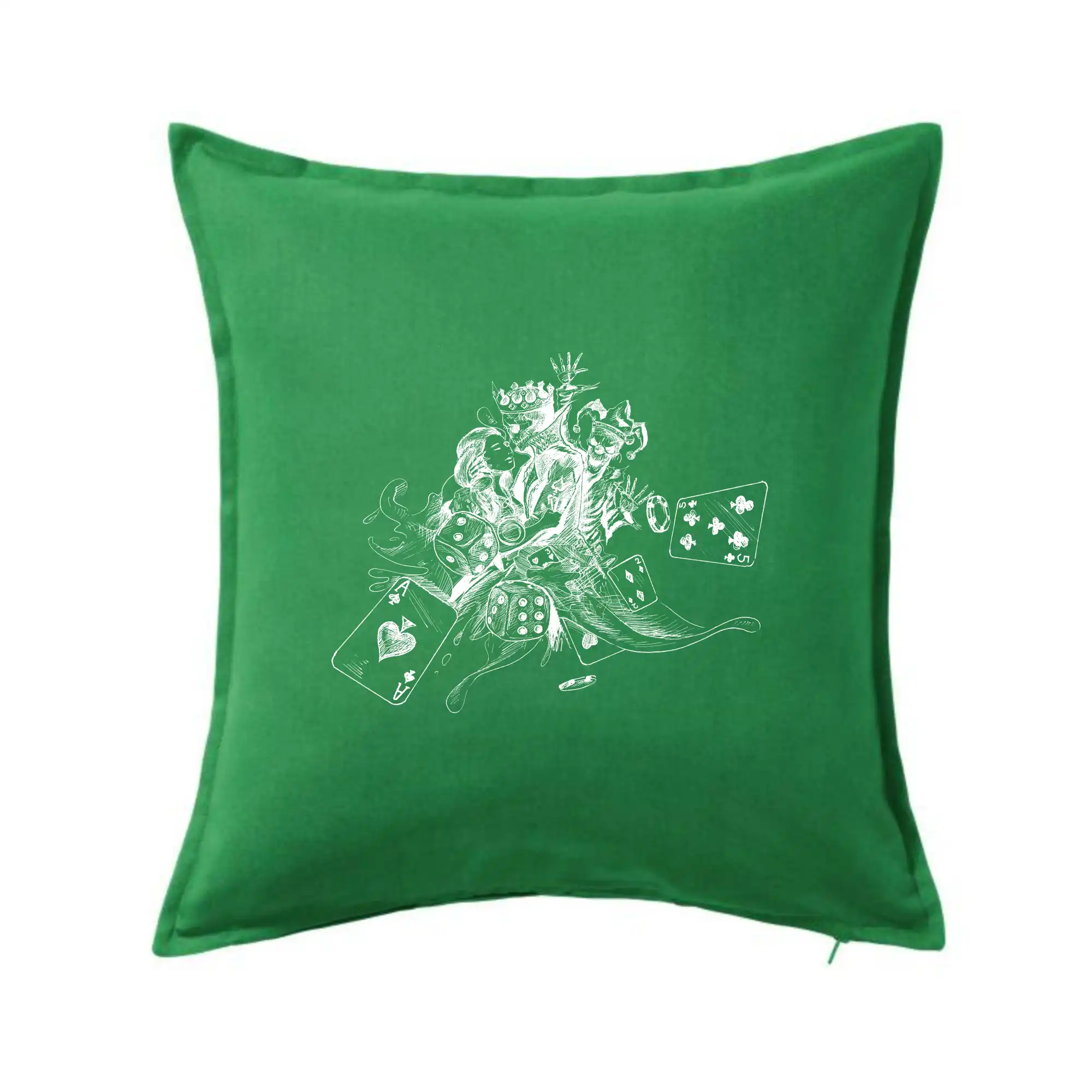 Poker tričká - Poker skica - Vankúš 50x50