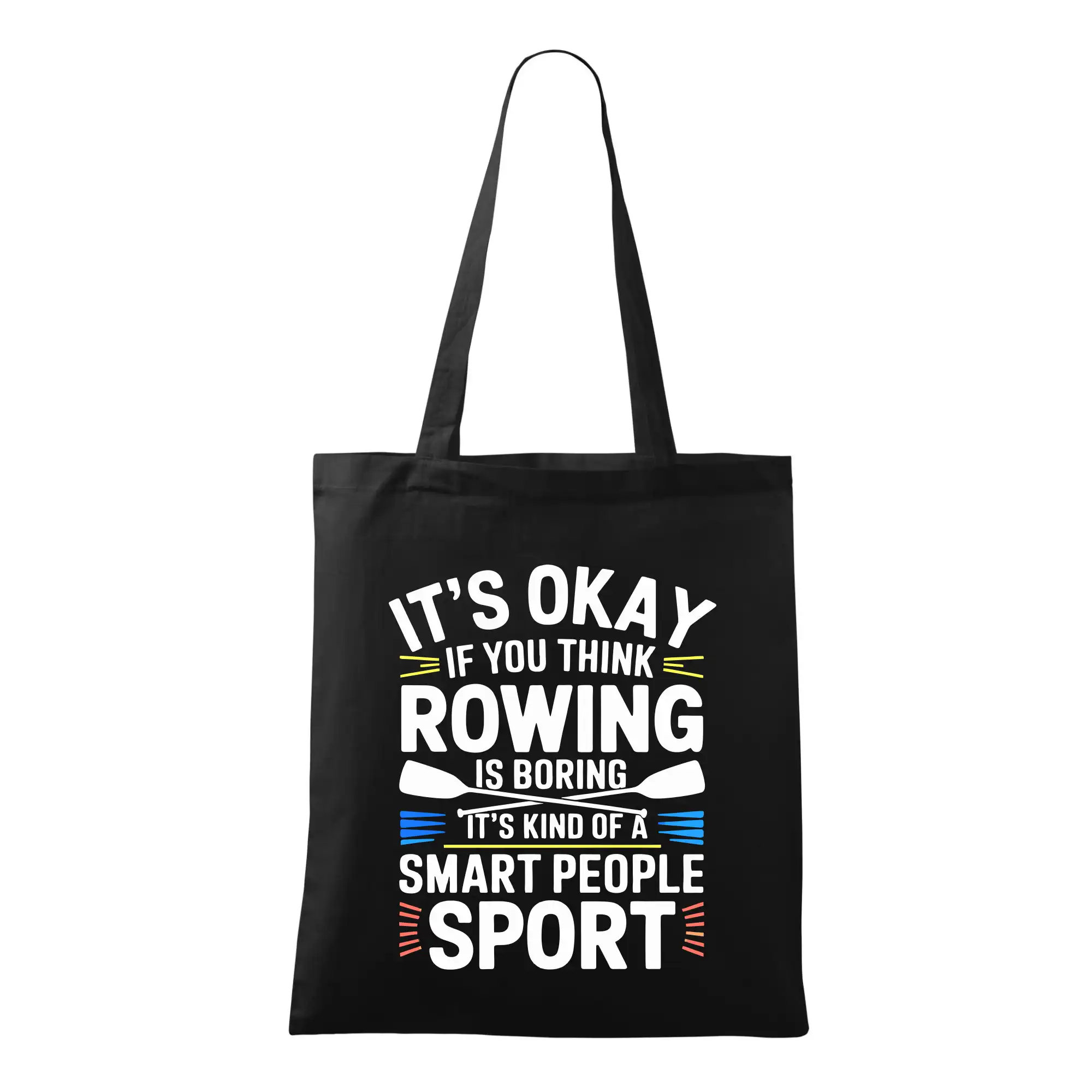 Vodácke tričká - It's okay if you think rowing is boring - Taška bavlnená