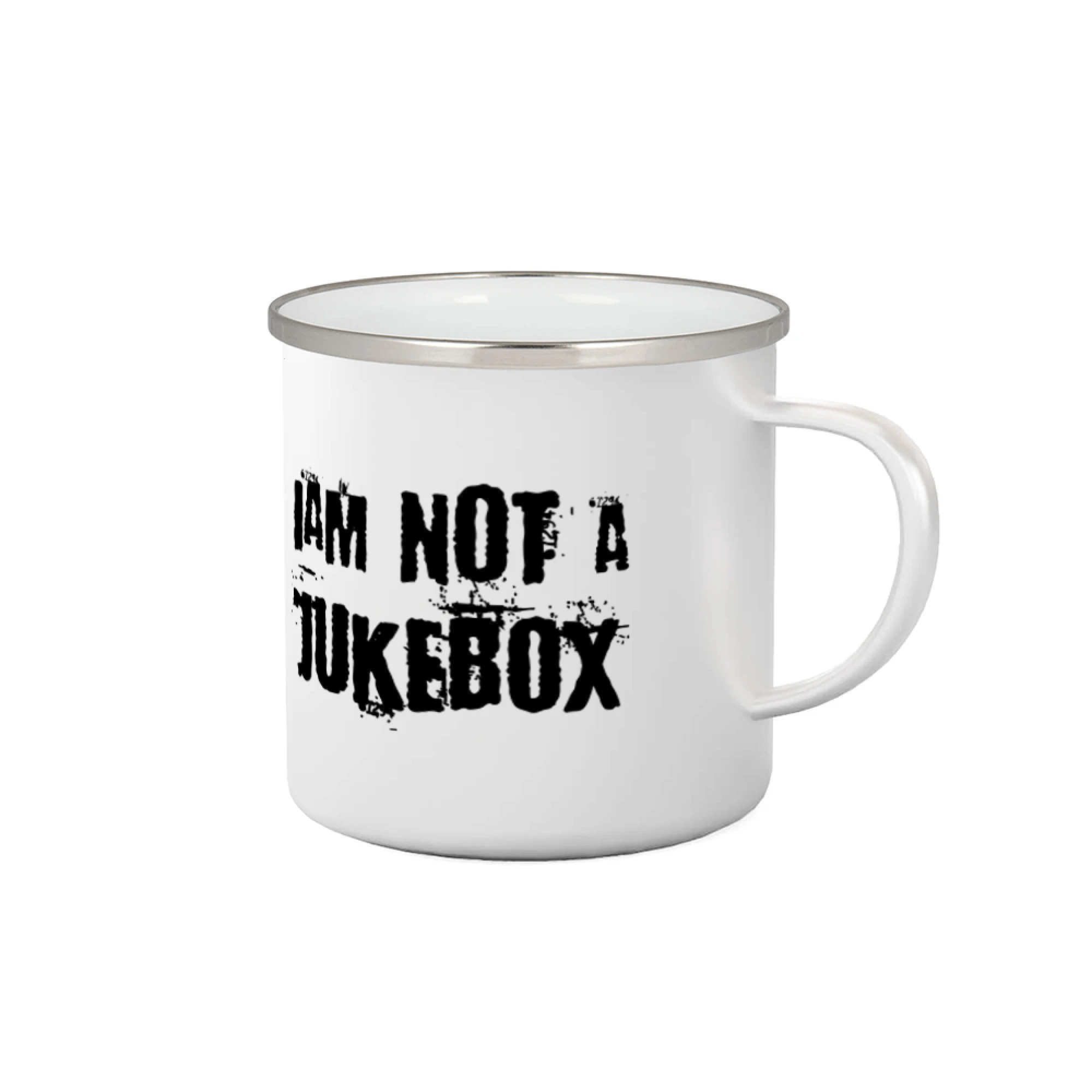 Tričká na párty - Iam not a jukebox - na prsiach - Plecháčik