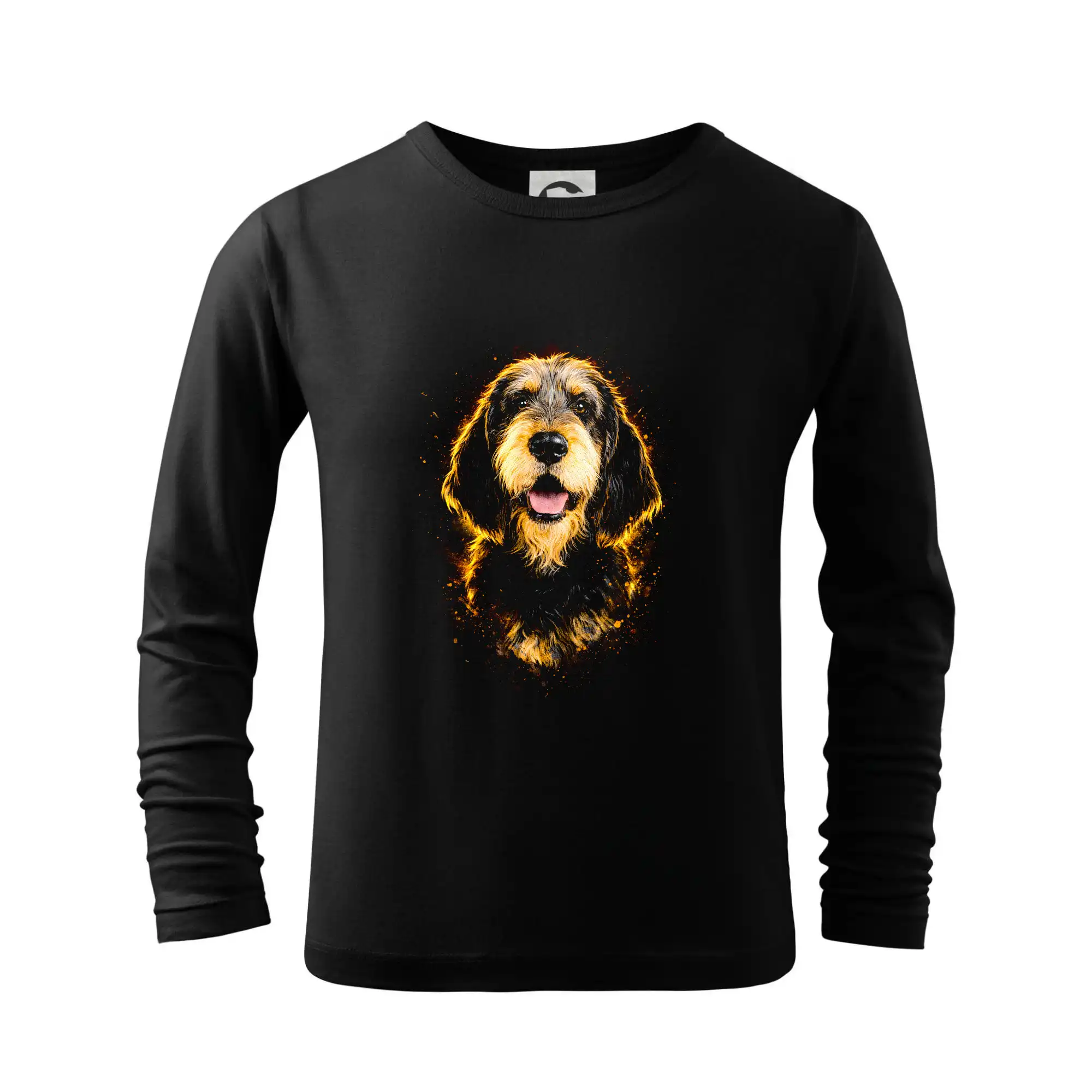 Ostatné psie plemená - Obrázok poltón Griffon Nivernais - Tričko detské Long Sleeve