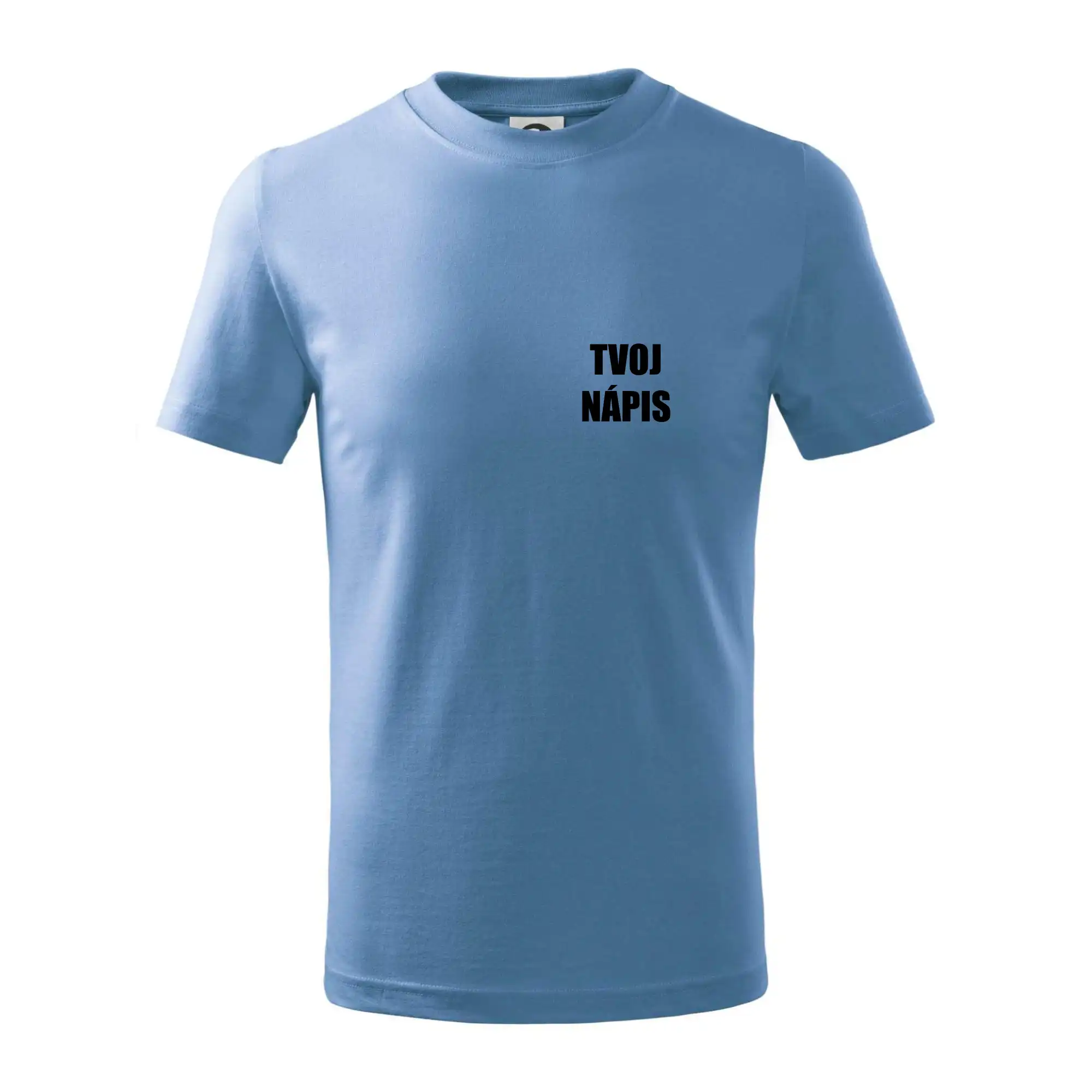 MyShirt tričká - Tvoj vlastný nápis tlačiaci - na prsníku - Tričko detské bavlnené