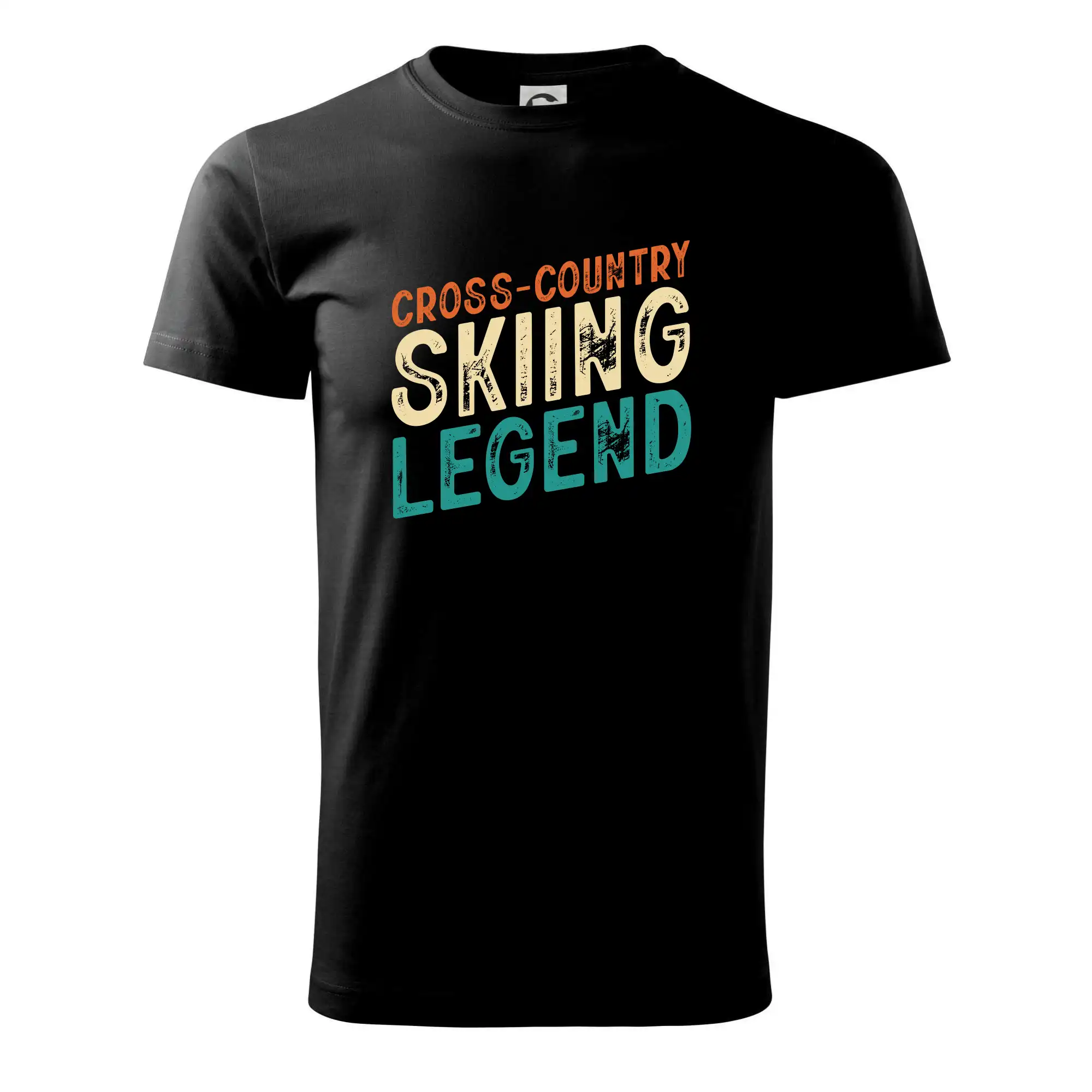 Lyže a Snowboard - CROSS-COUNTRY Skiing Legend - Klasické pánske tričko vyššej gramáže