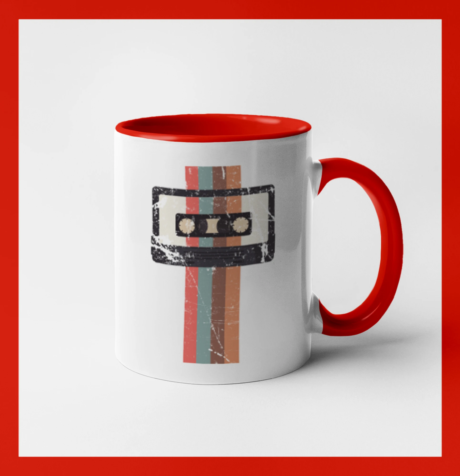 Retro kazeta - pruhy Retro kazeta - pruhy
