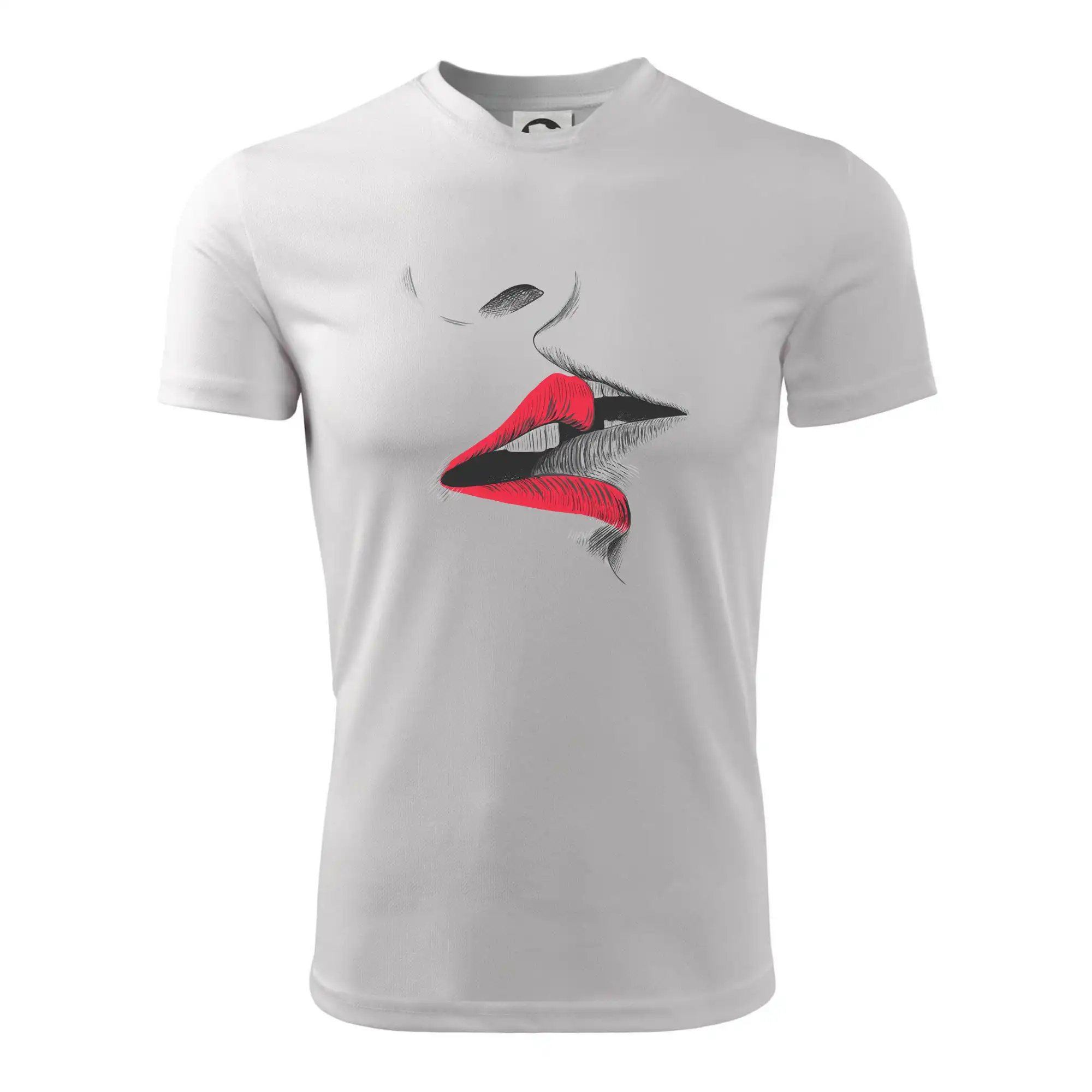 Líbačka dvě pusy tisk