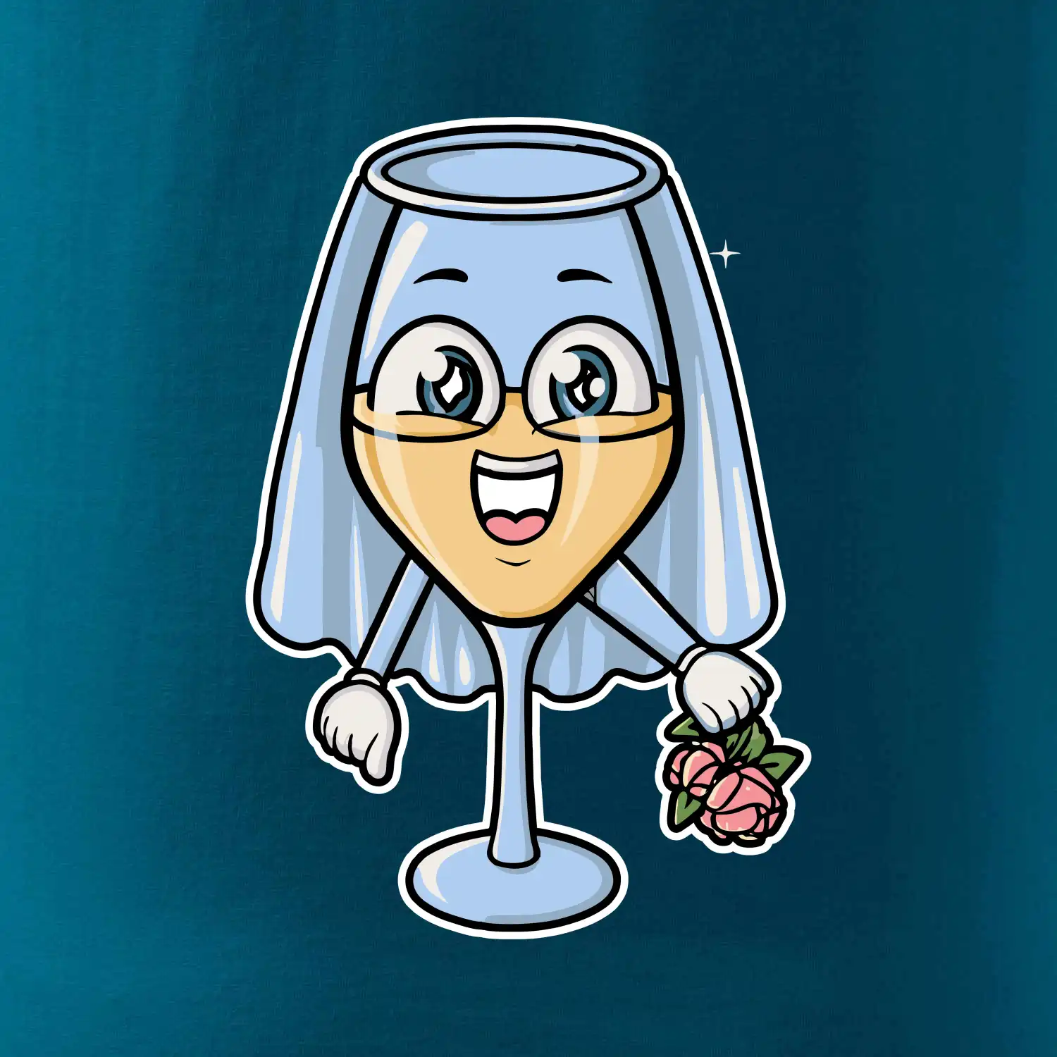 Bílé víno pro nevěstu