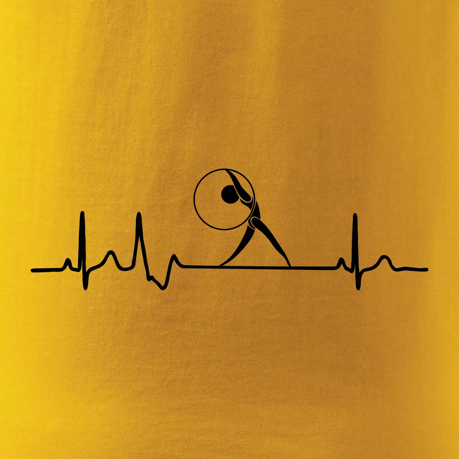 EKG moderní gymnastika obruč