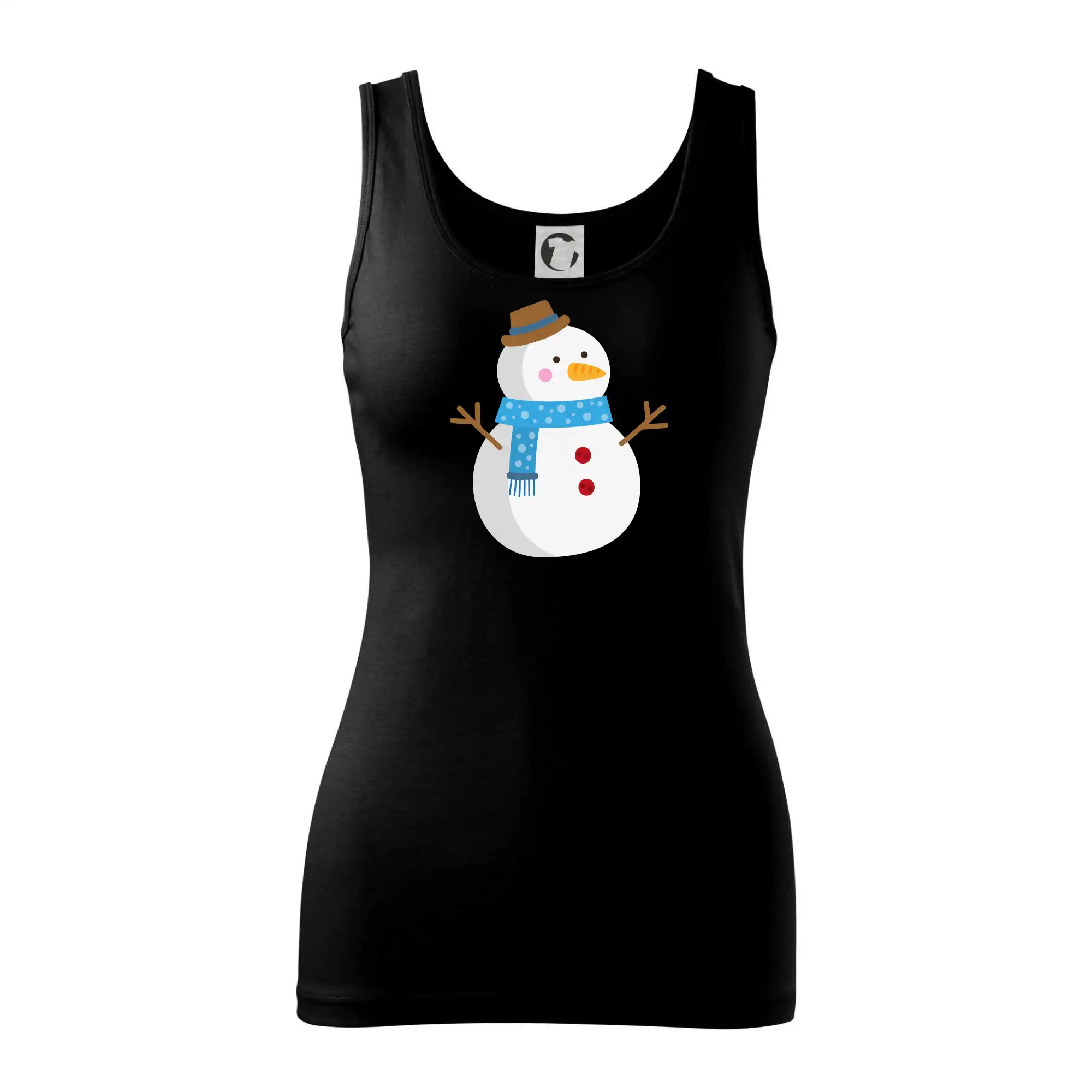 Sněhulák se šálou