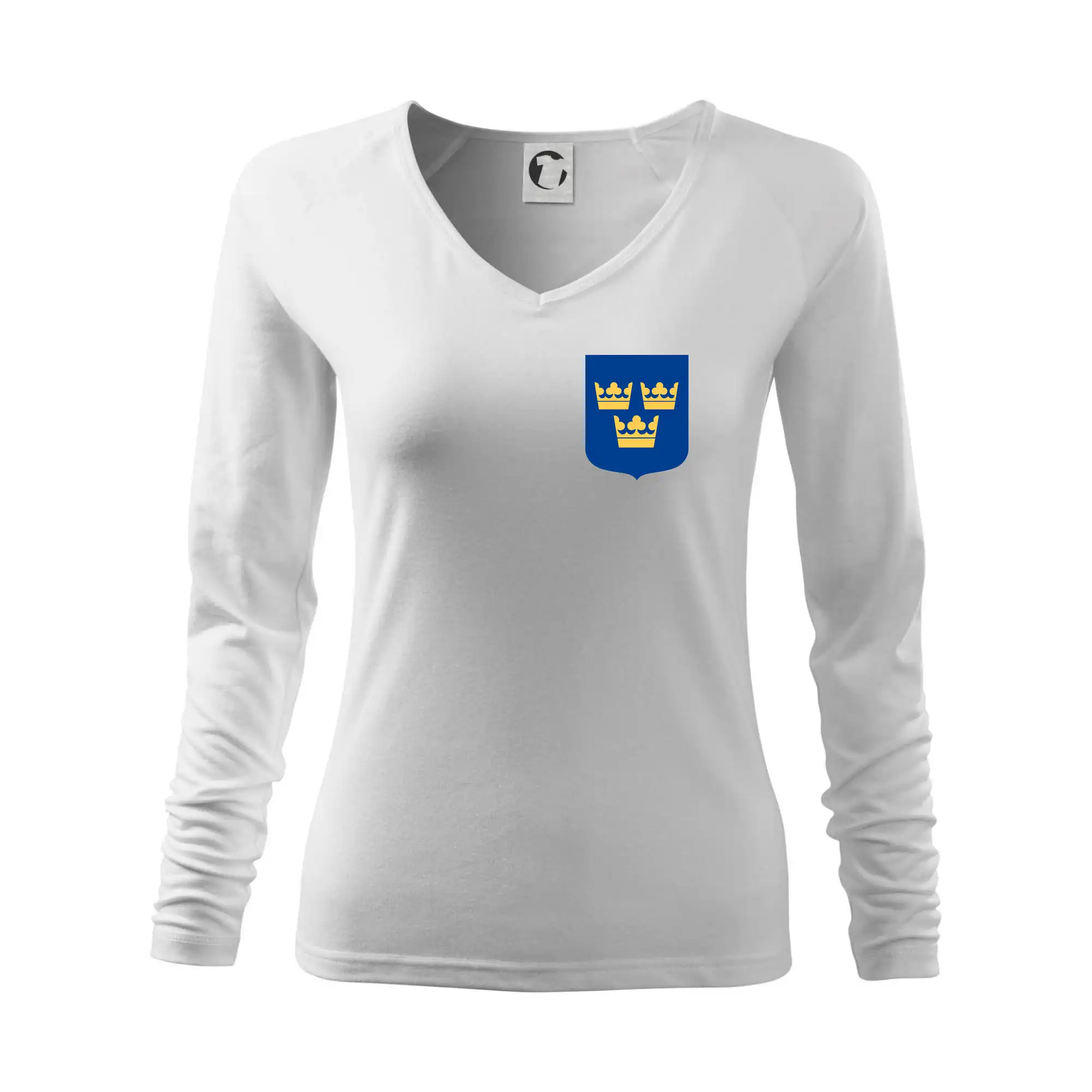 Švédský znak tři korunky na prso