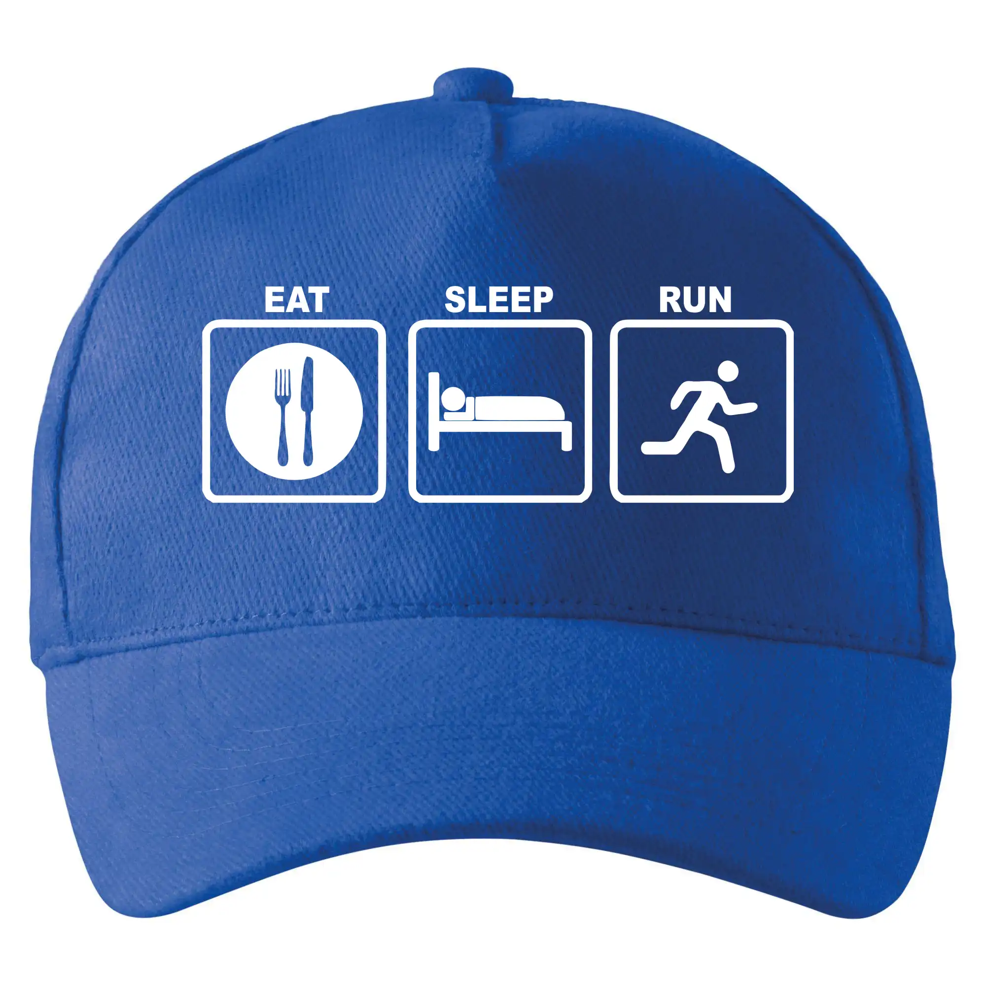 Eat sleep run čtverce