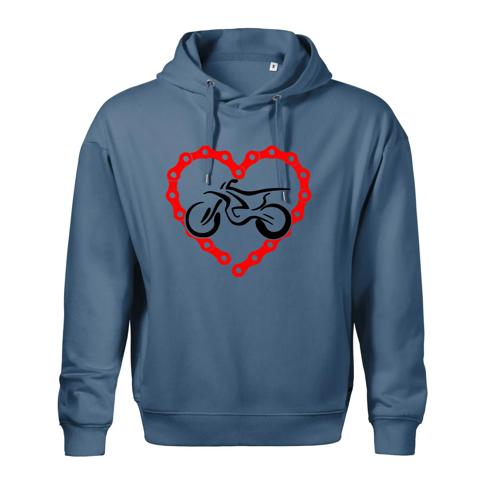 Moto srdce řetěz - enduro
