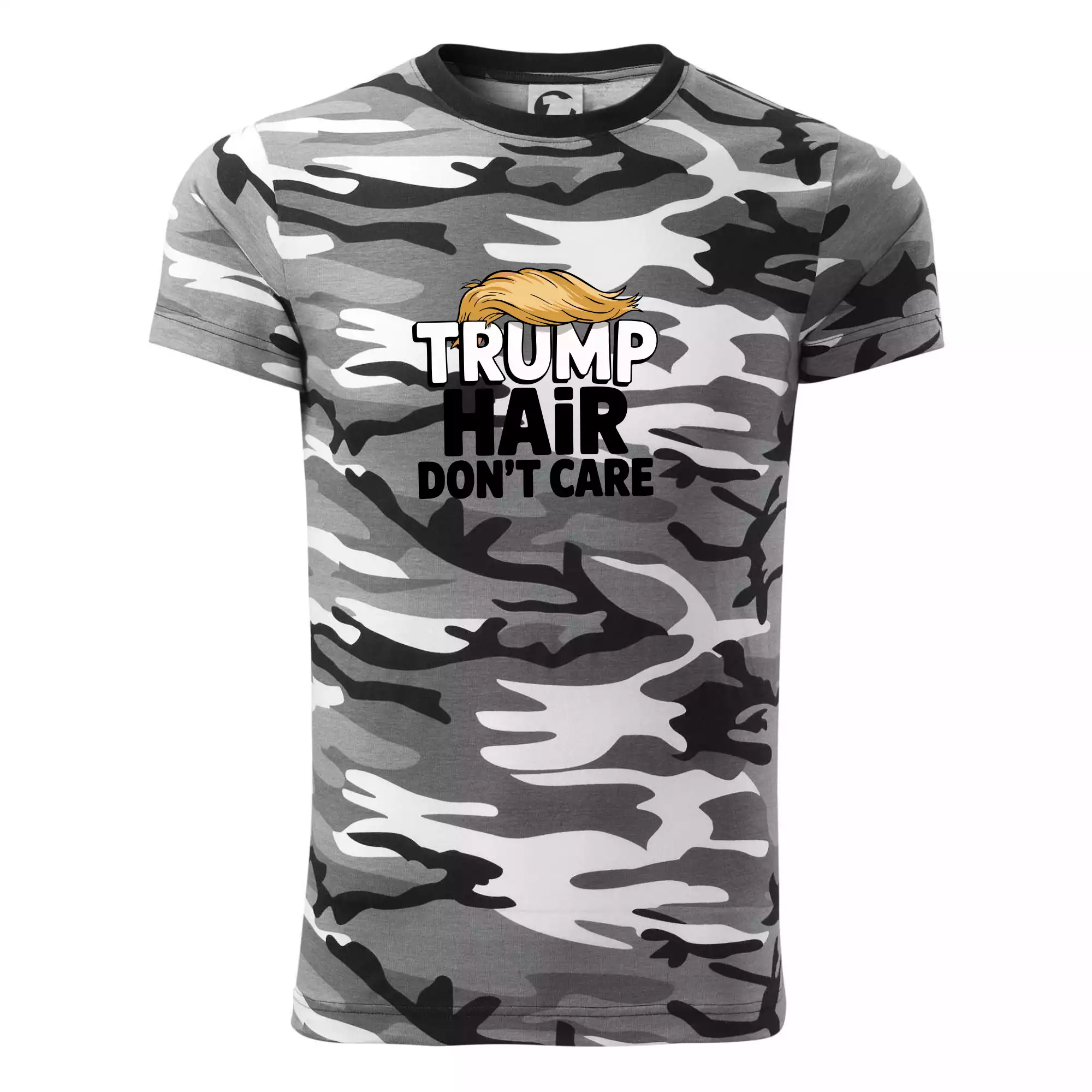 Trump hair dont care