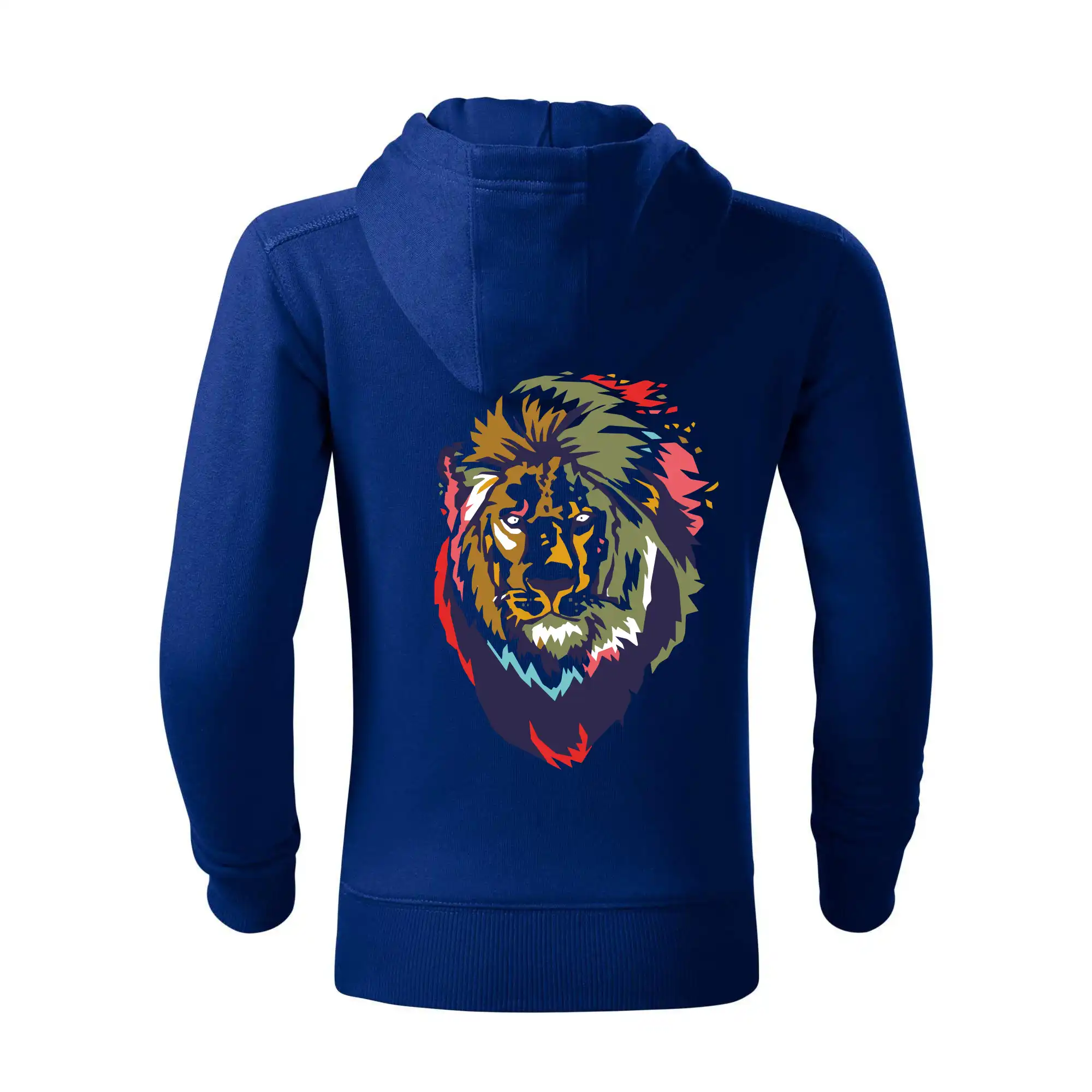 Hlava lva kreslená jednoduchá