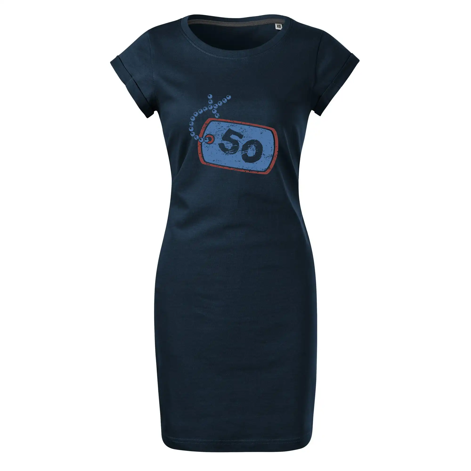 50 na krku štítek