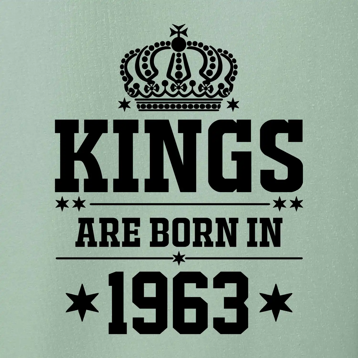 Kings are born in 1963
