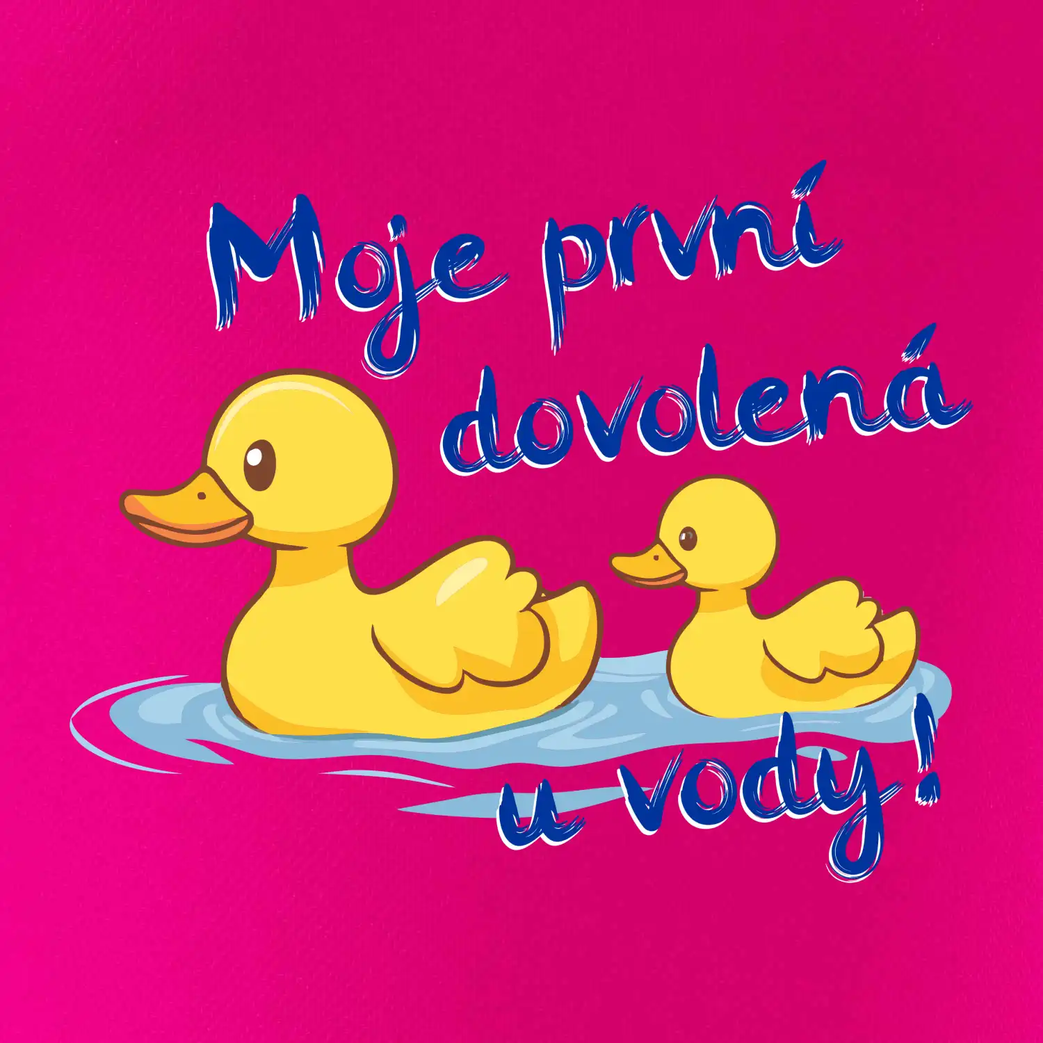 Moje první dovolená u vody - kluk