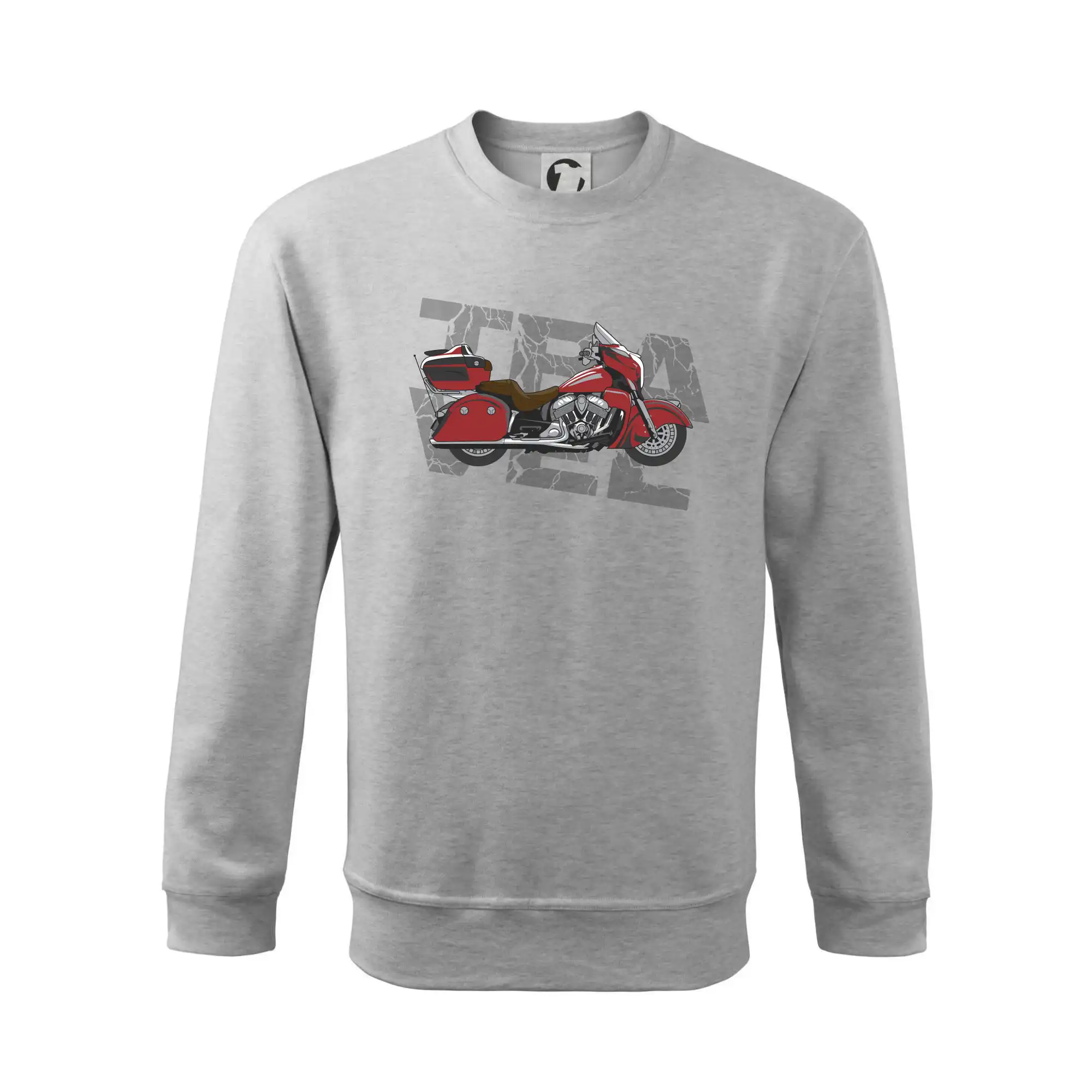 Cestovní motorka Amerika červená