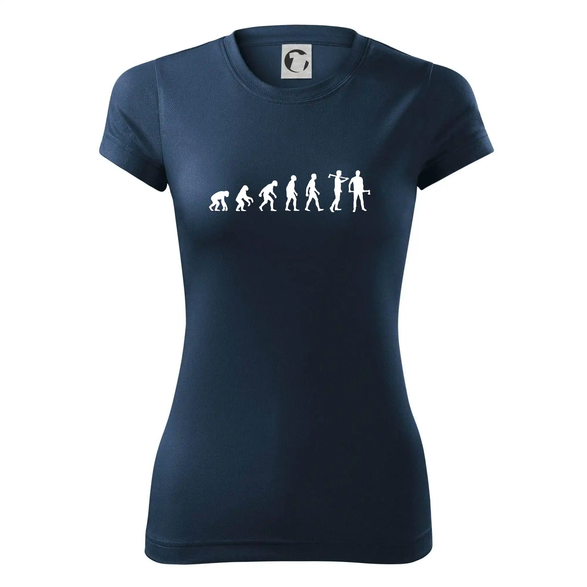 Evoluce dřevorubec - sekera