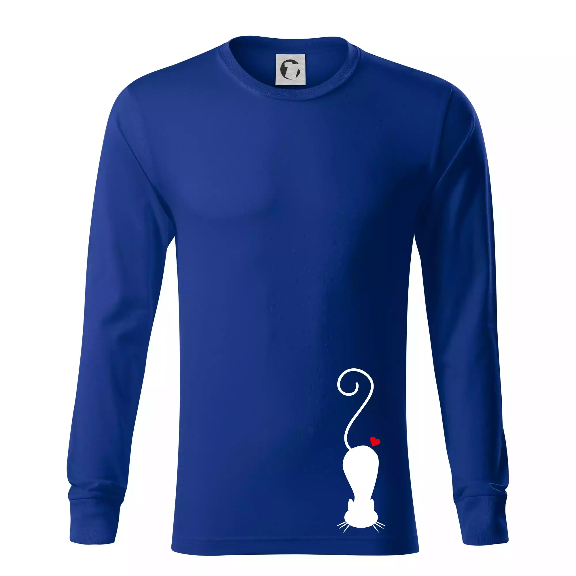 Zamilovaná kočka ležící