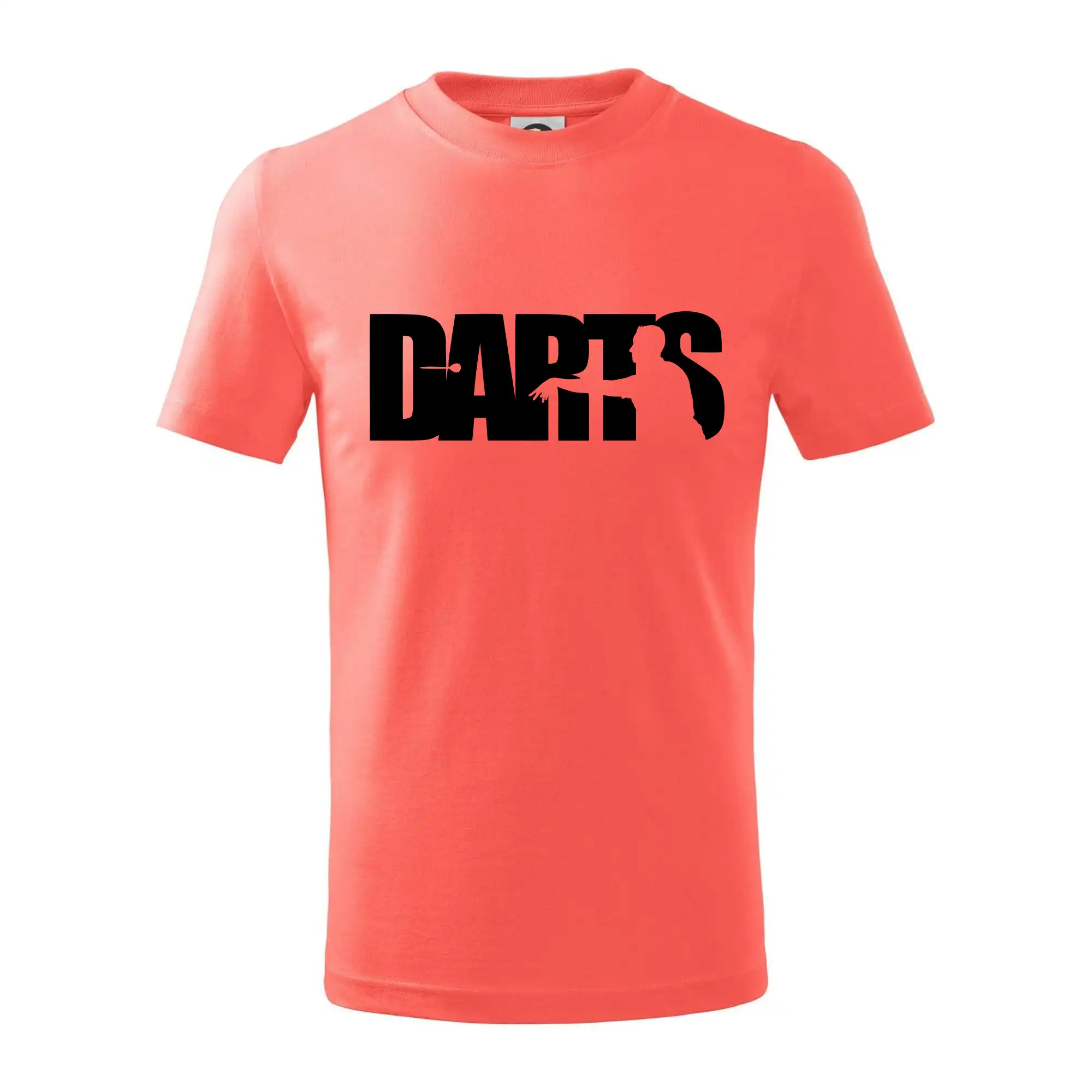 Darts - nápis se šipkařem