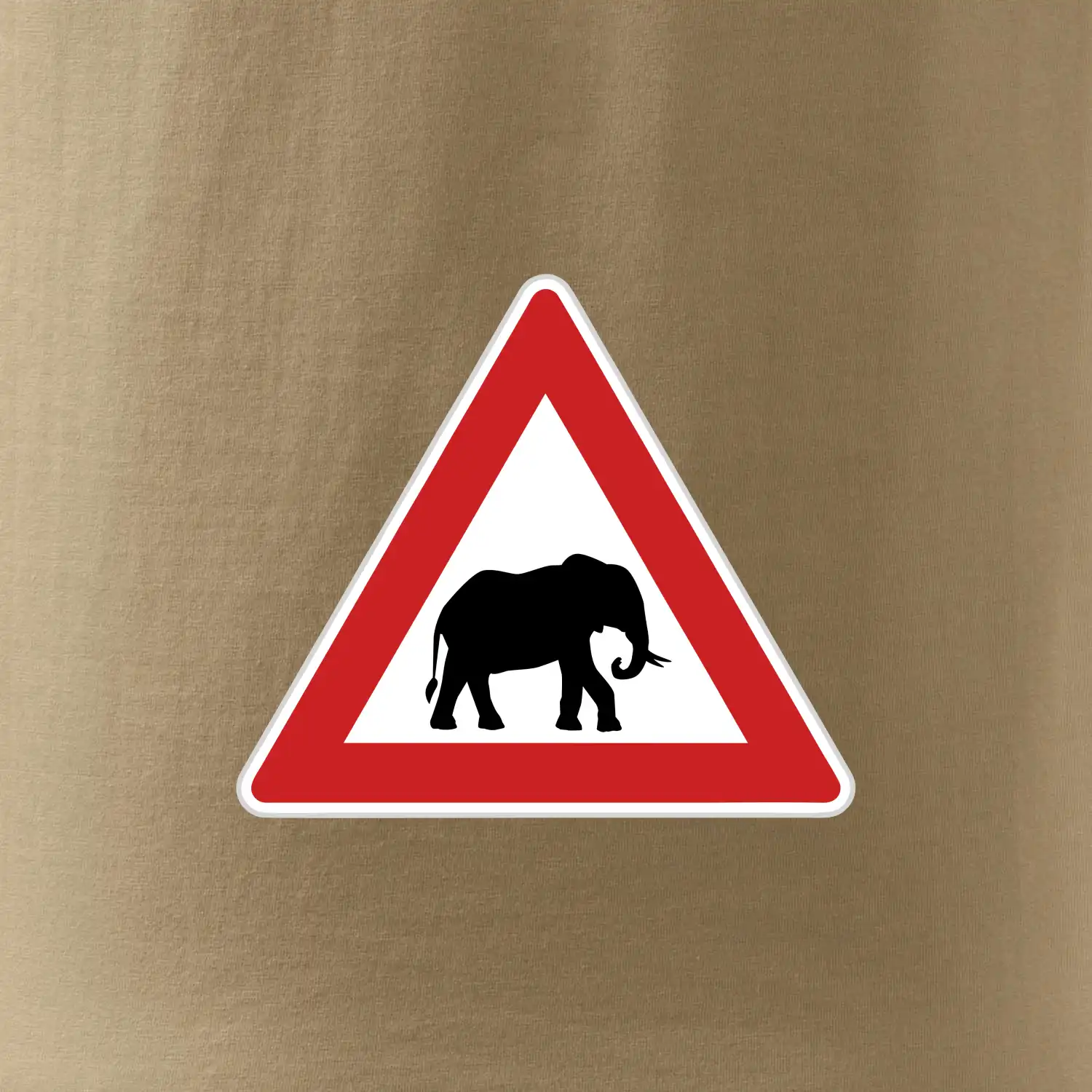 Dopravní značka - Pozor slon