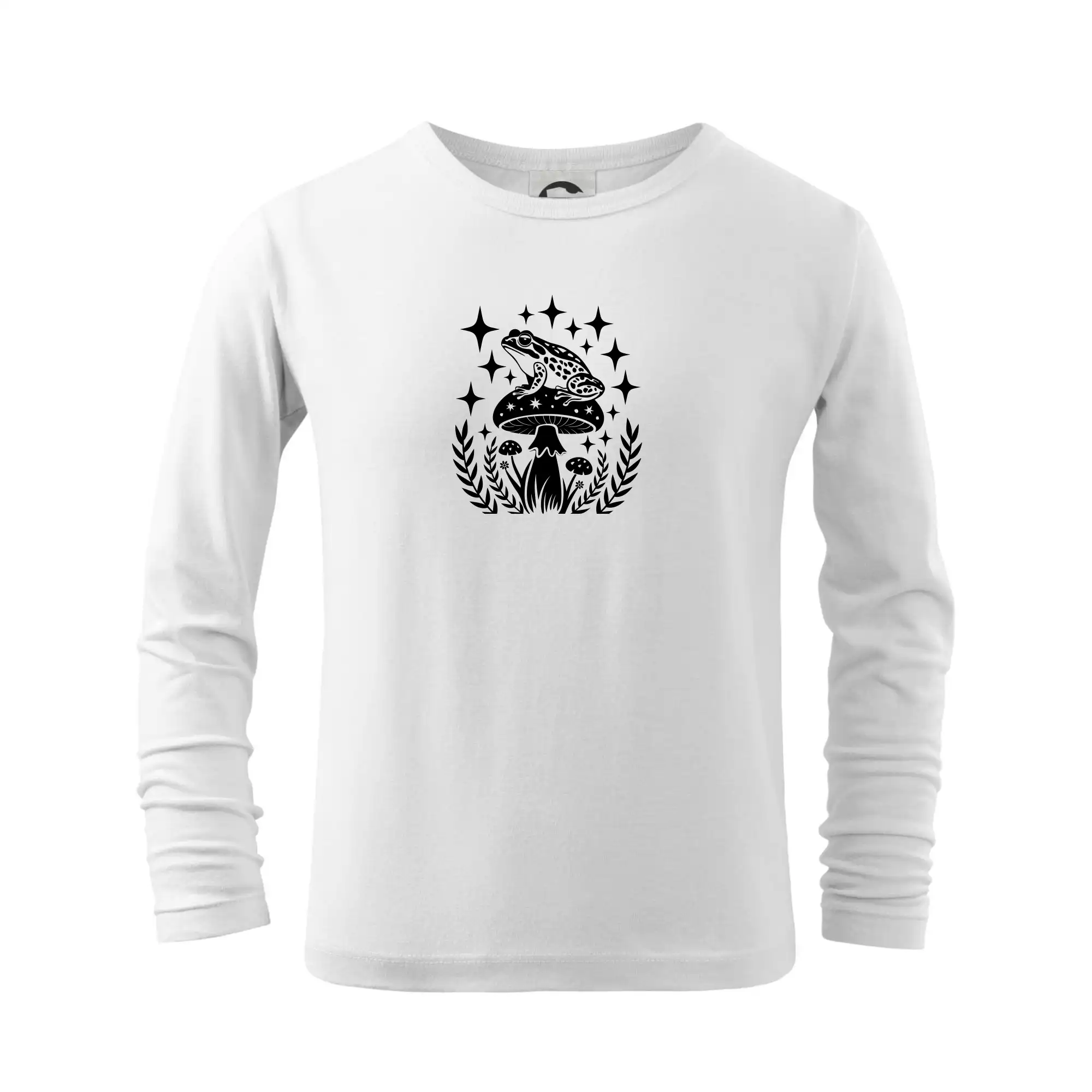 Tričká s motívmi ktoré frčia na internete - Goblincore hviezdy a huba - Tričko detské Long Sleeve