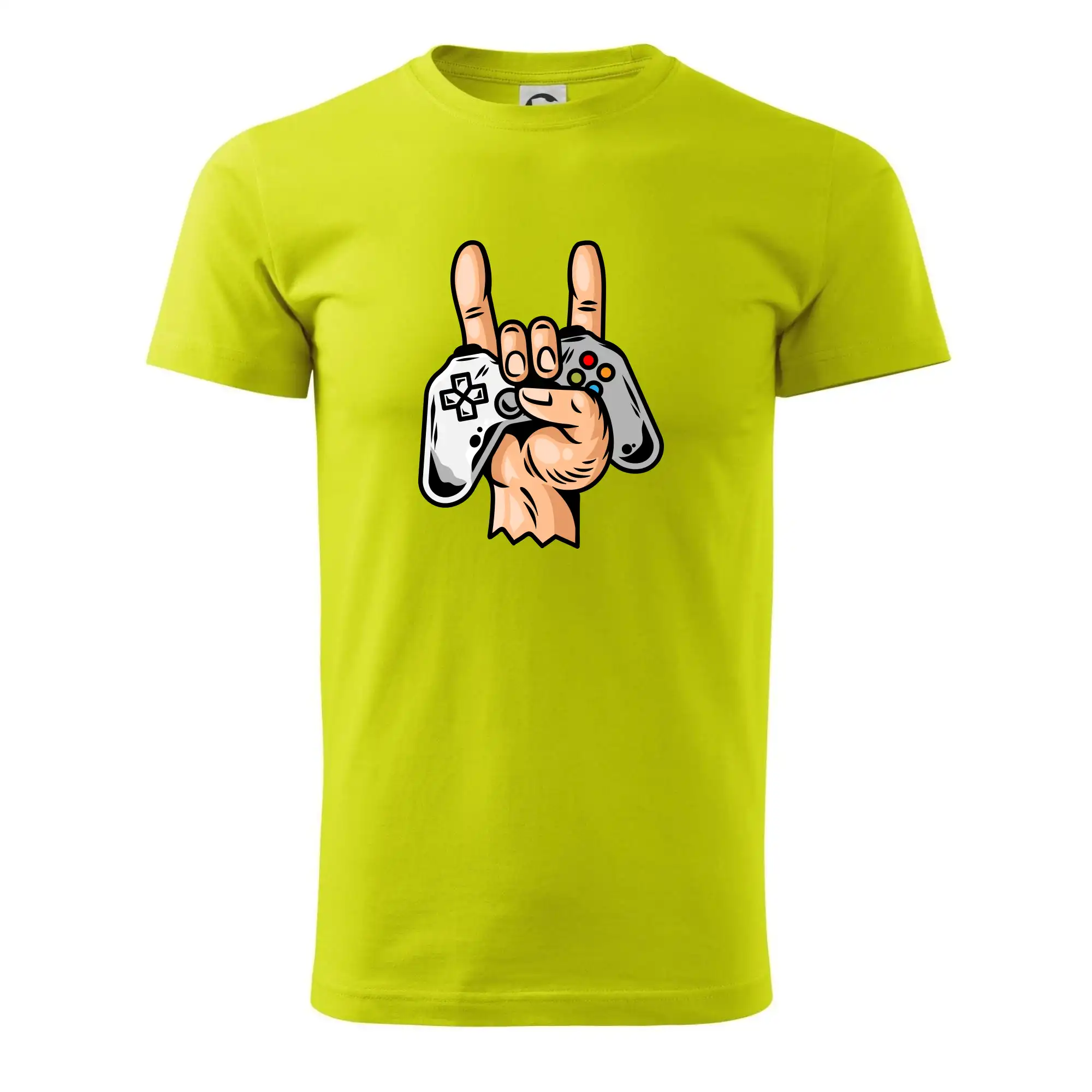 Tričká pre ajťákov - Gamer - gamepad paroháč - Pánske tričko nižšej gramáže
