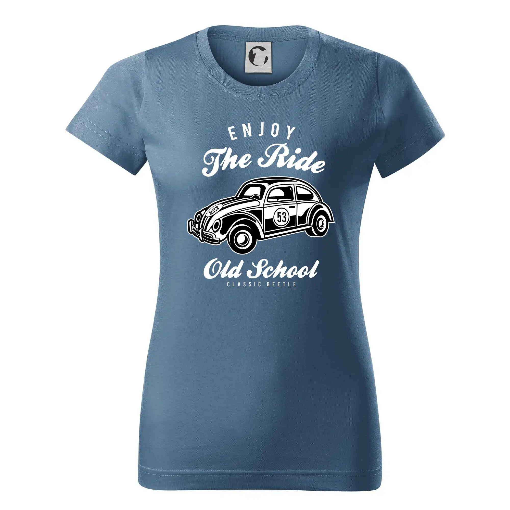 Auto tričká - Enjoy The Ride - Dámske tričko basic - ľahko voľnejšie a dlhšie